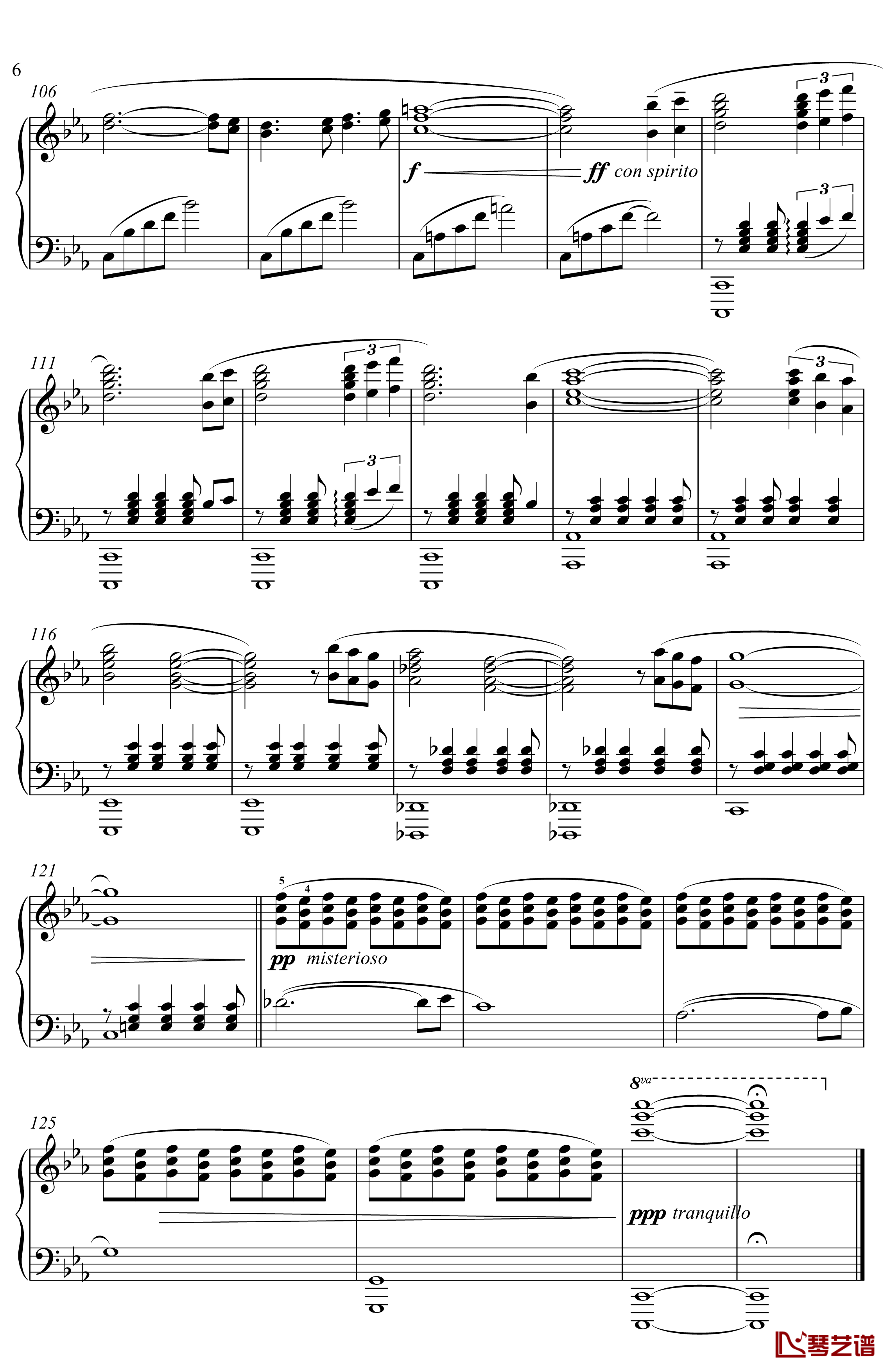 Fantasia 钢琴谱-for Nausica-久石让6