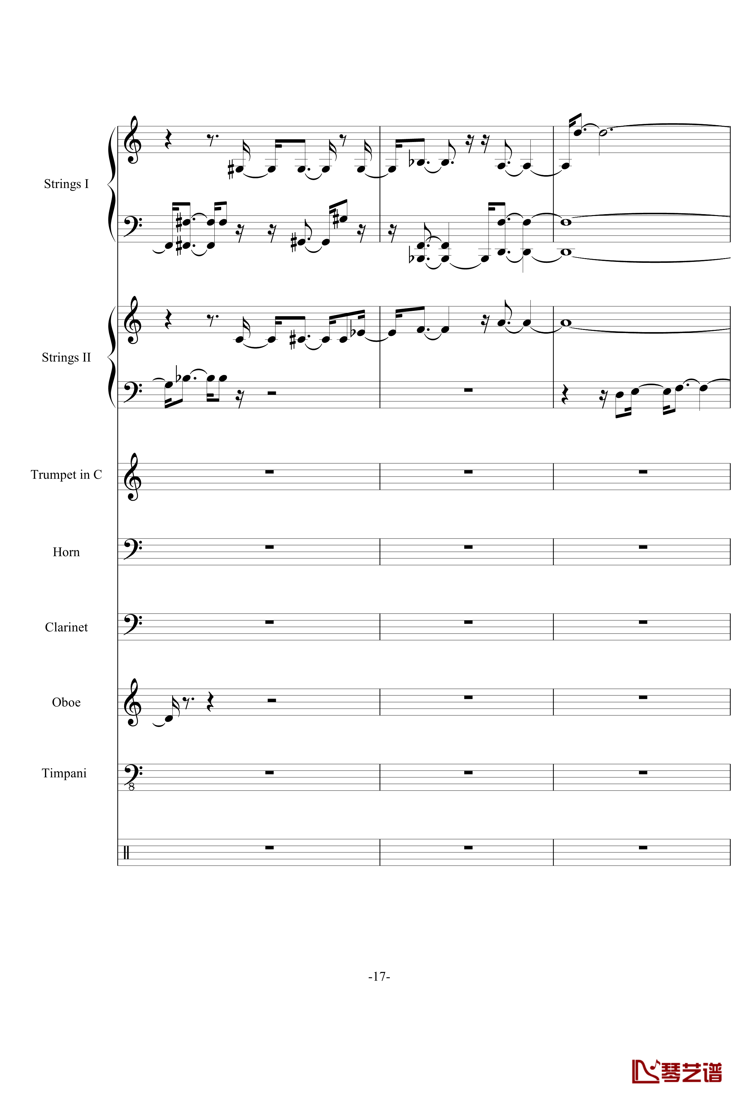 Moonlight Serenade钢琴谱-加勒比海盗总谱17