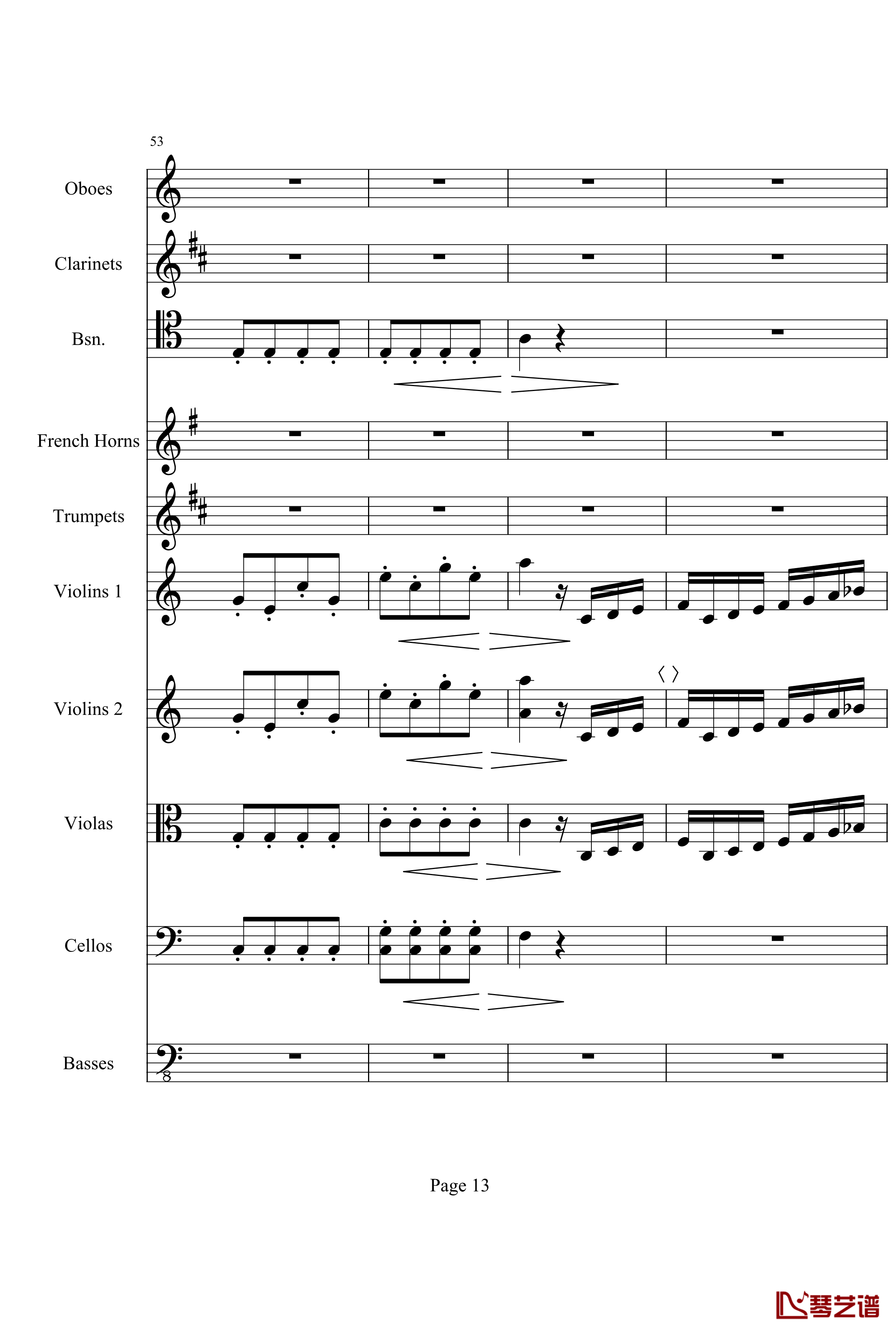 奏鸣曲之交响钢琴谱-第25首-Ⅲ-贝多芬-beethoven13