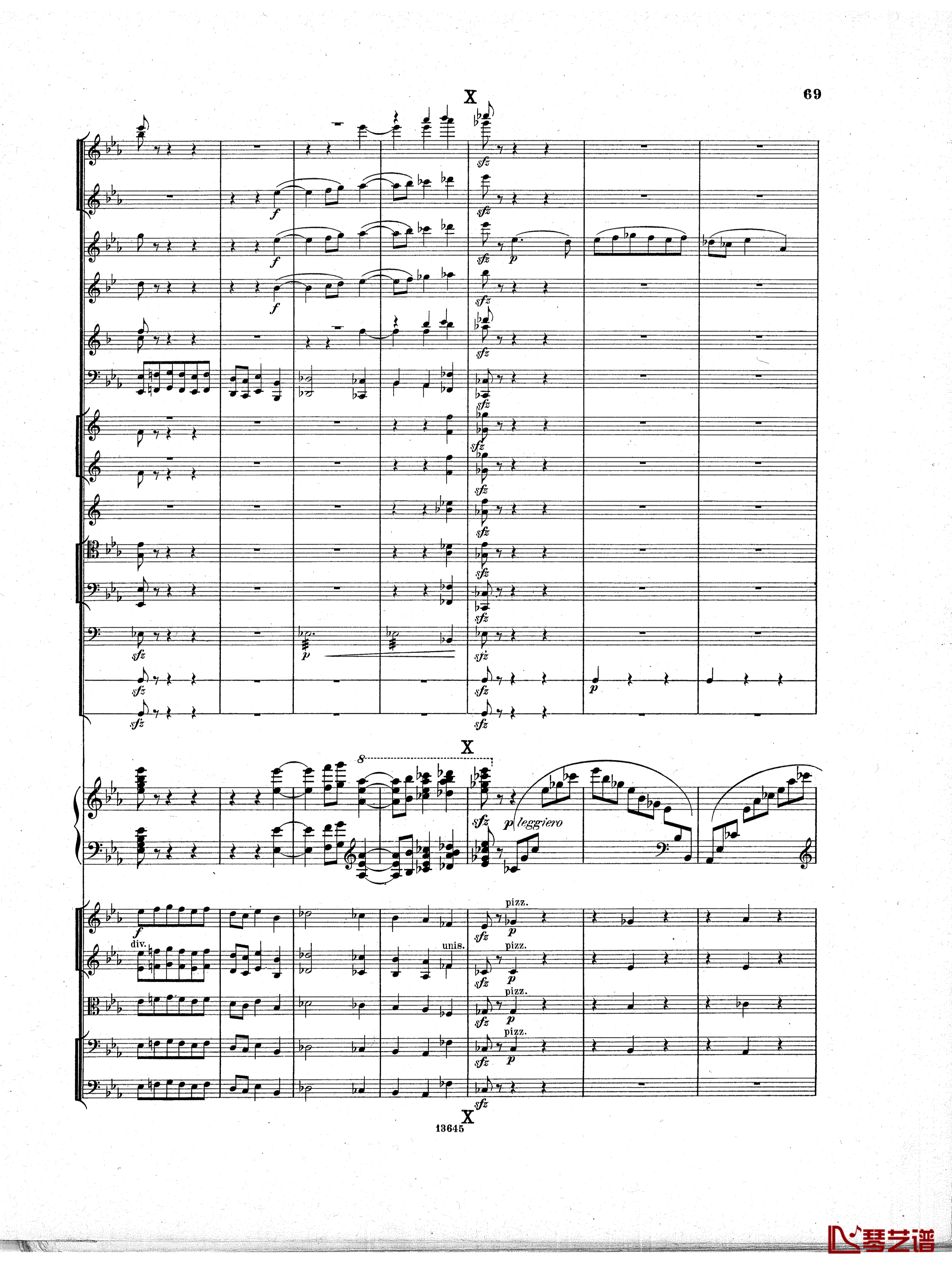 Lyapunov 降E小调第一钢琴协奏曲 Op.4钢琴谱-Lyapunov68