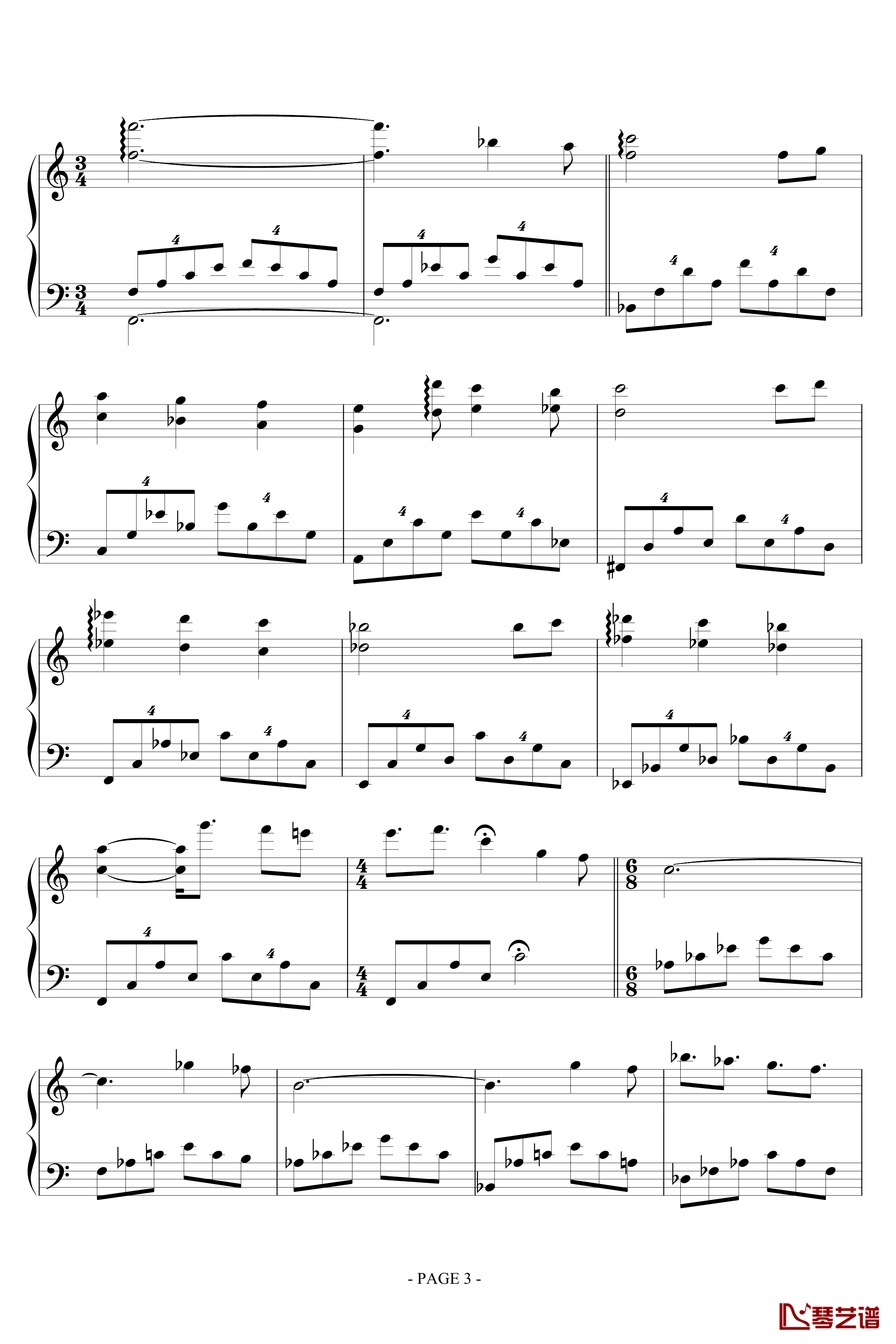 忧郁钢琴谱-lujianxiang5553
