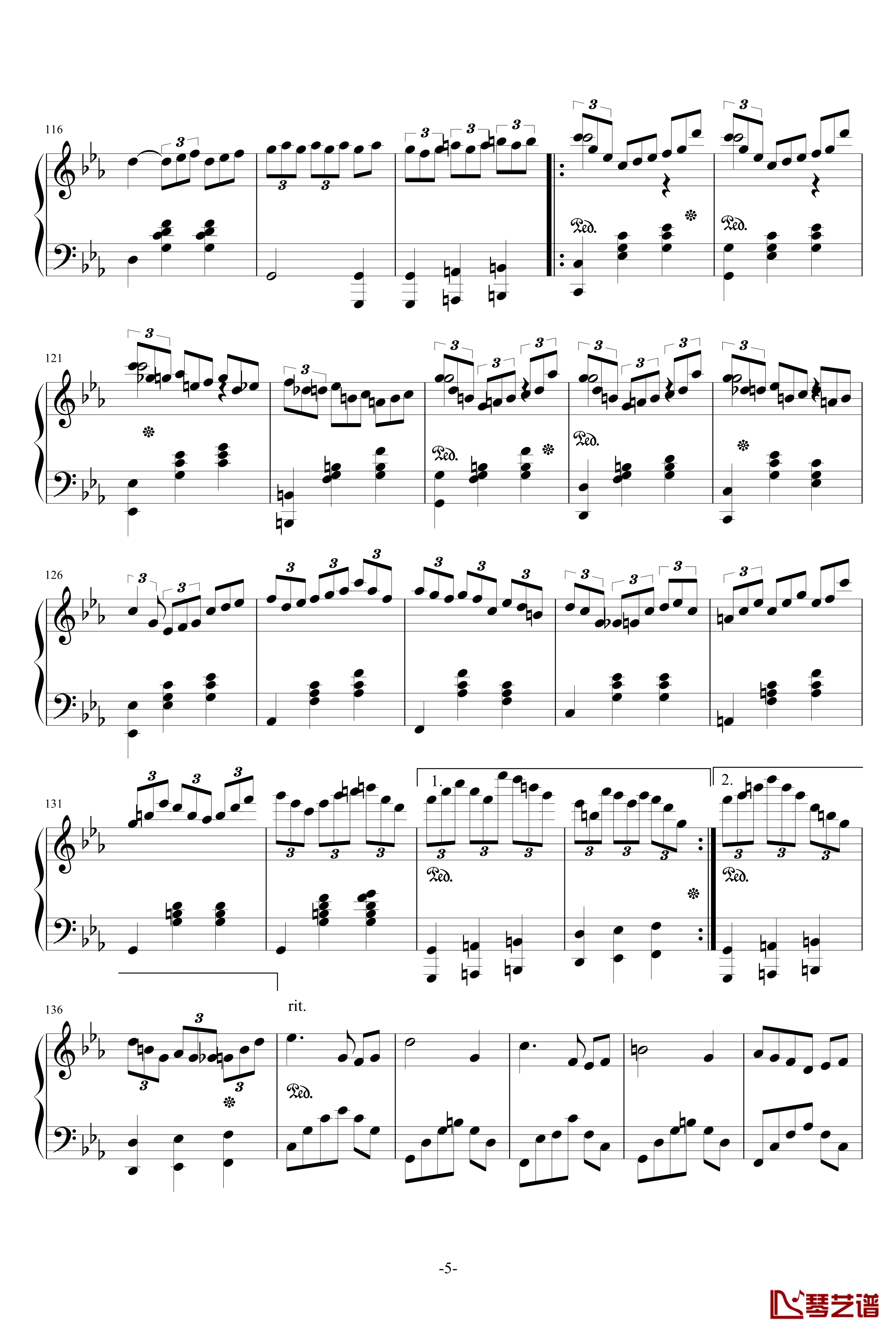15 Waltz Mew钢琴谱-梦幻圆舞曲-AlfredAria5