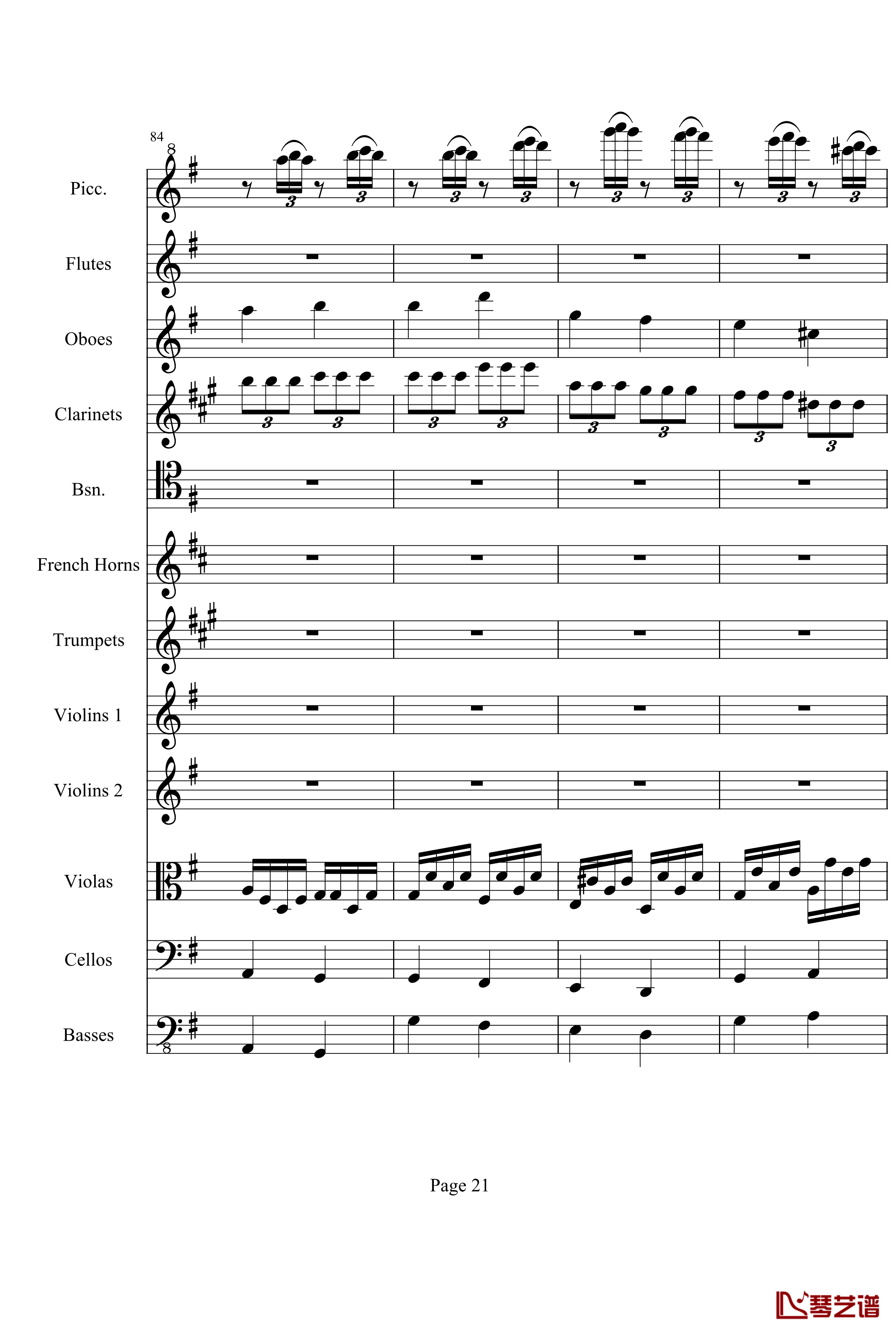 奏鸣曲之交响钢琴谱-第25首-Ⅲ-贝多芬-beethoven21