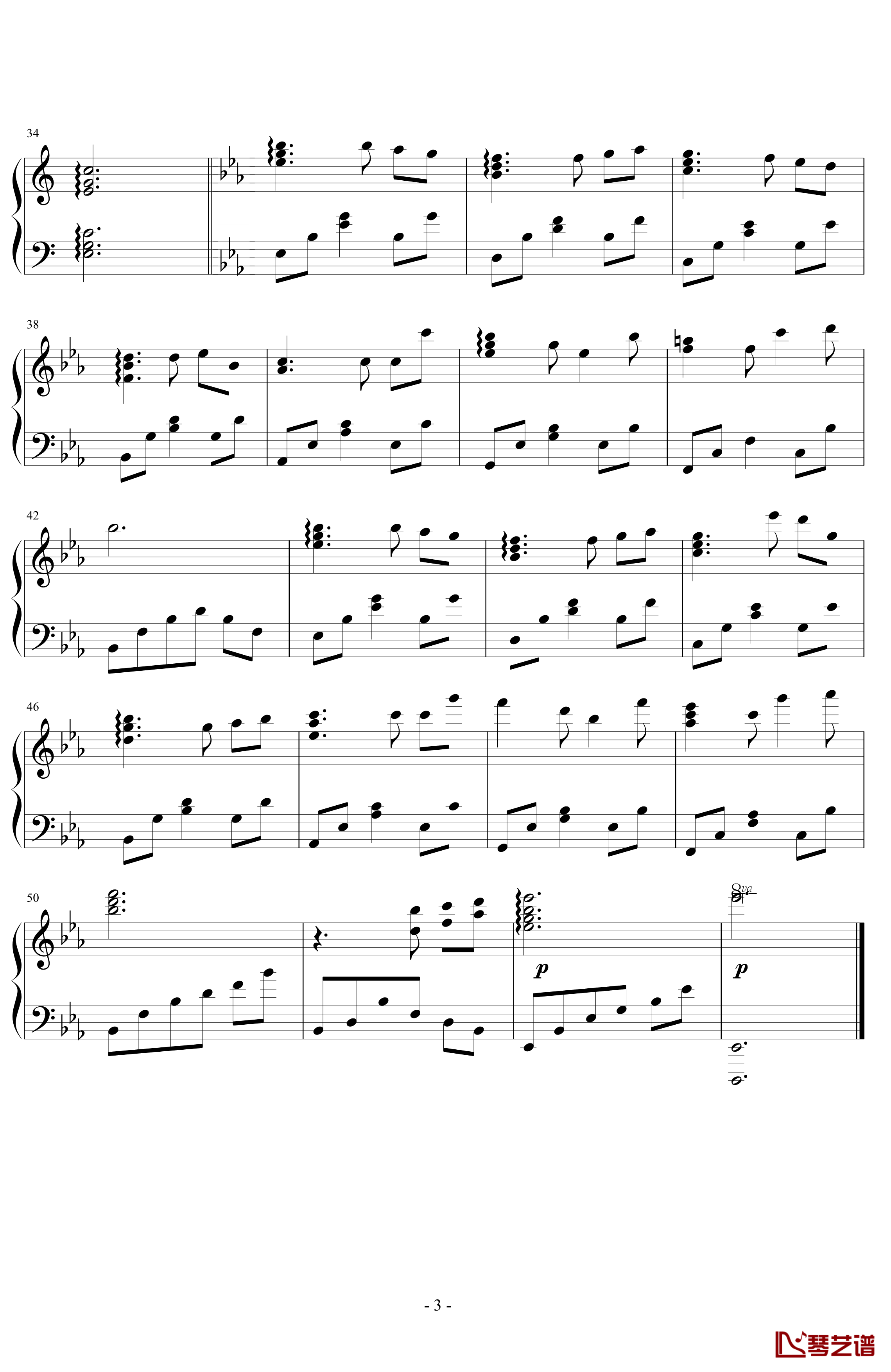 Eternal winter钢琴谱-wuyue12183