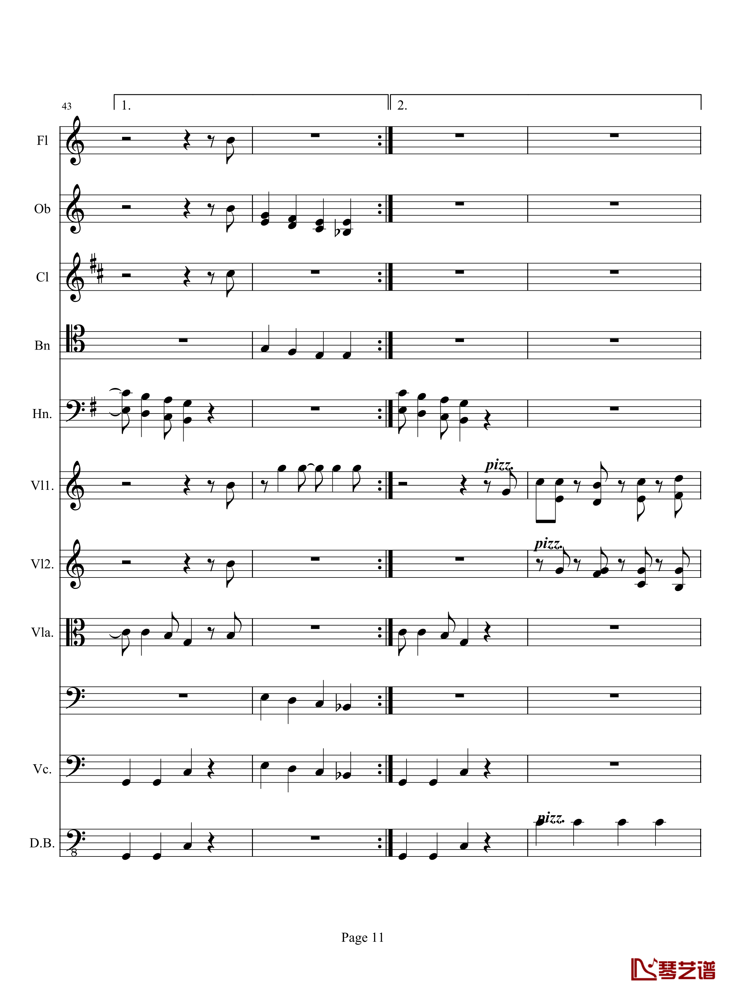 奏鸣曲之交响钢琴谱-第10首-2-贝多芬-beethoven11