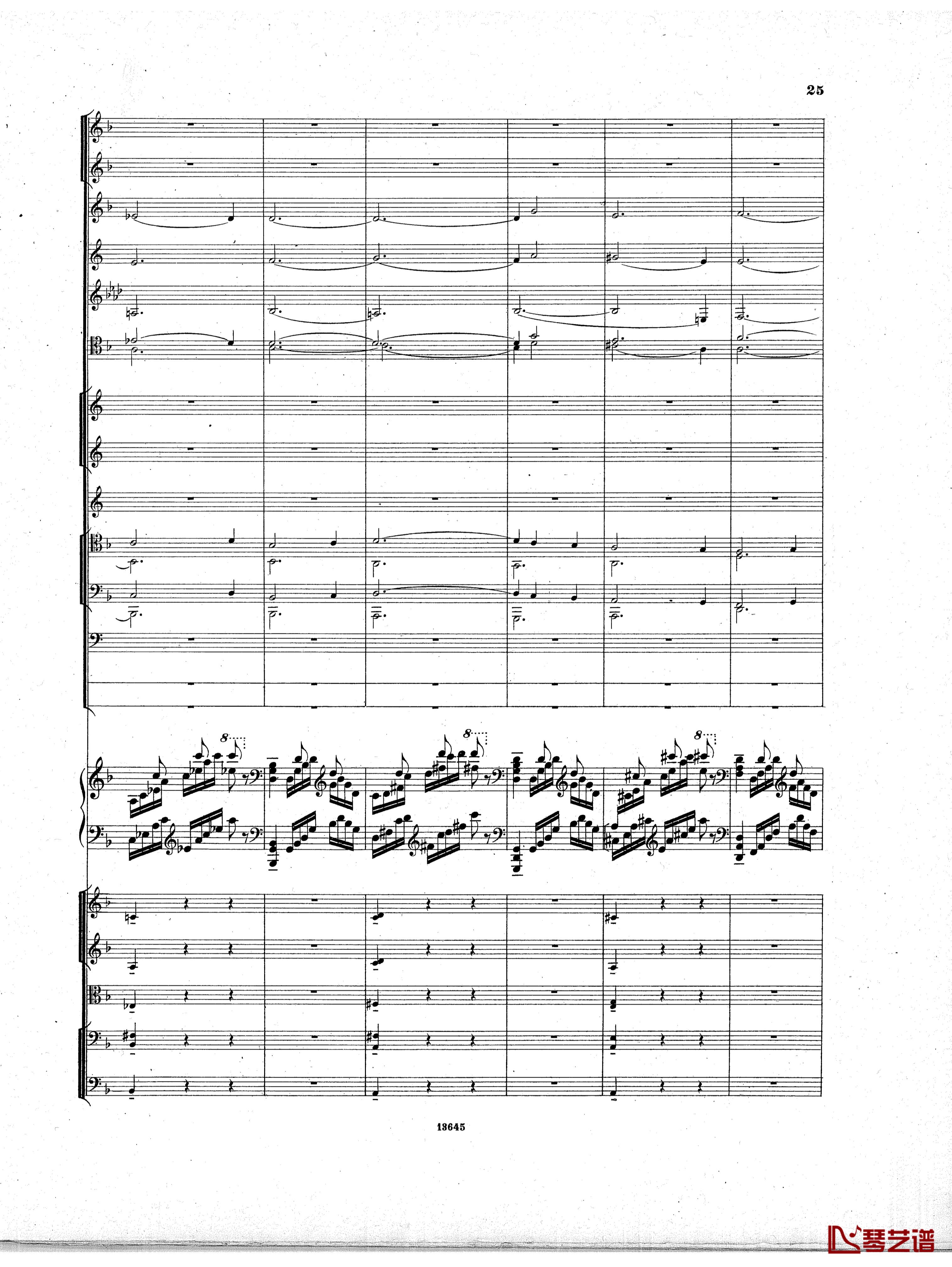 Lyapunov 降E小调第一钢琴协奏曲 Op.4钢琴谱-Lyapunov24