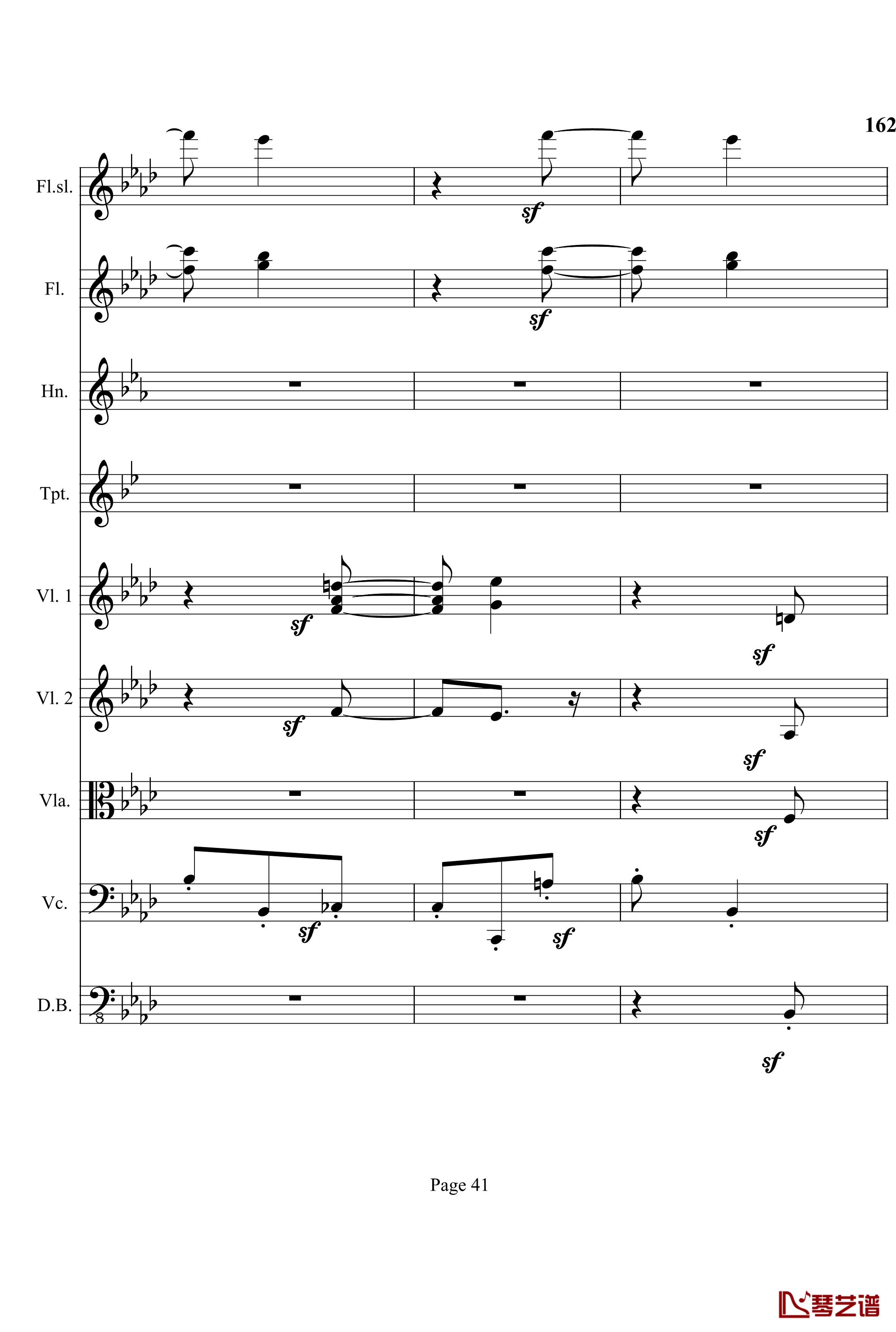奏鸣曲之交响钢琴谱-第12首-Ⅰ-贝多芬-beethoven41