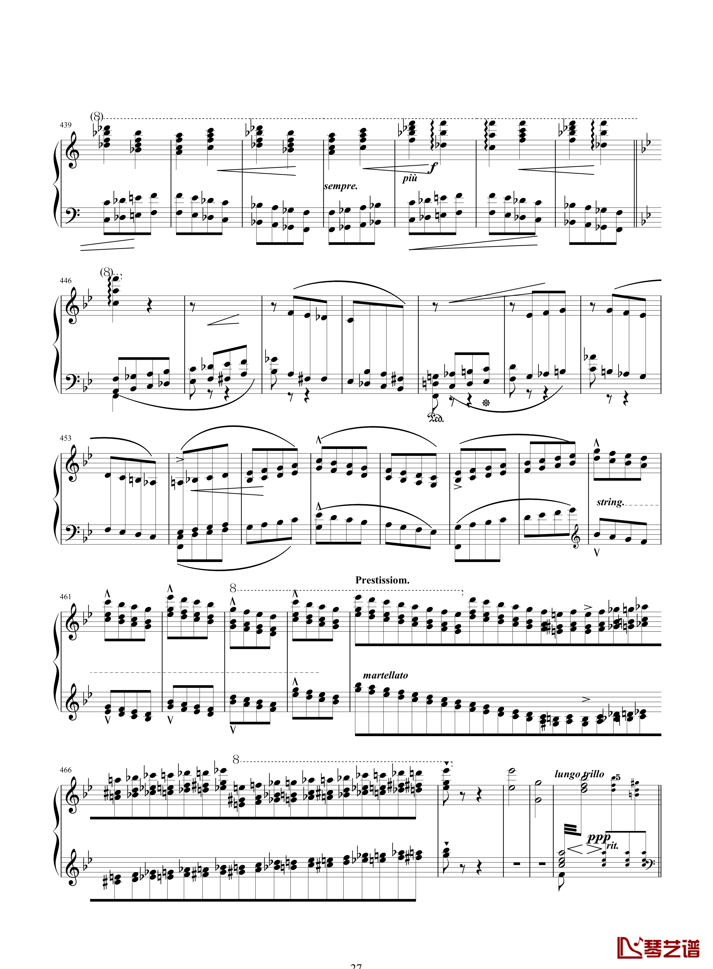 唐璜的回忆钢琴谱-34页全谱-李斯特27