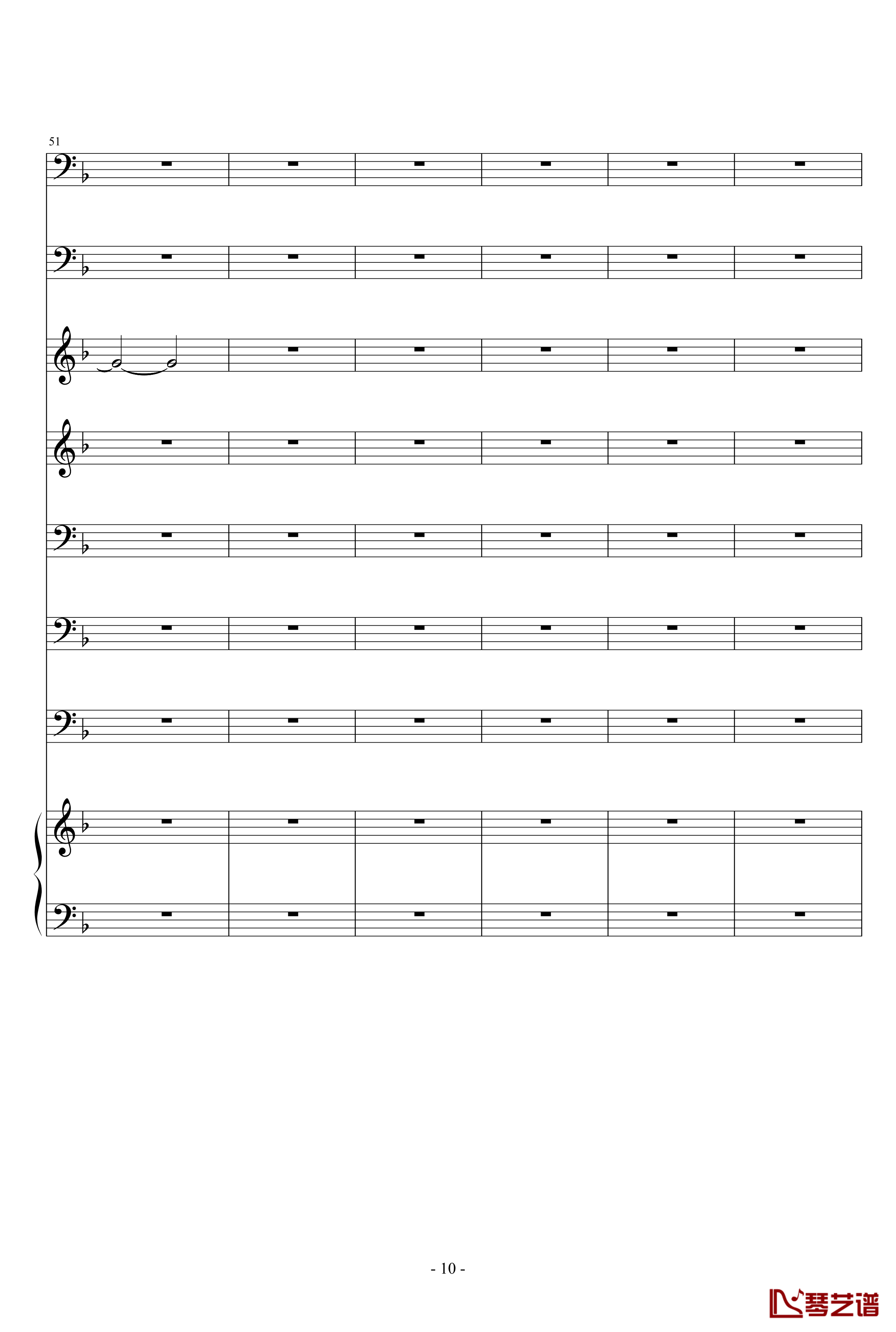 The Song of AFCG钢琴谱-Intro-Ｓòrγy.10