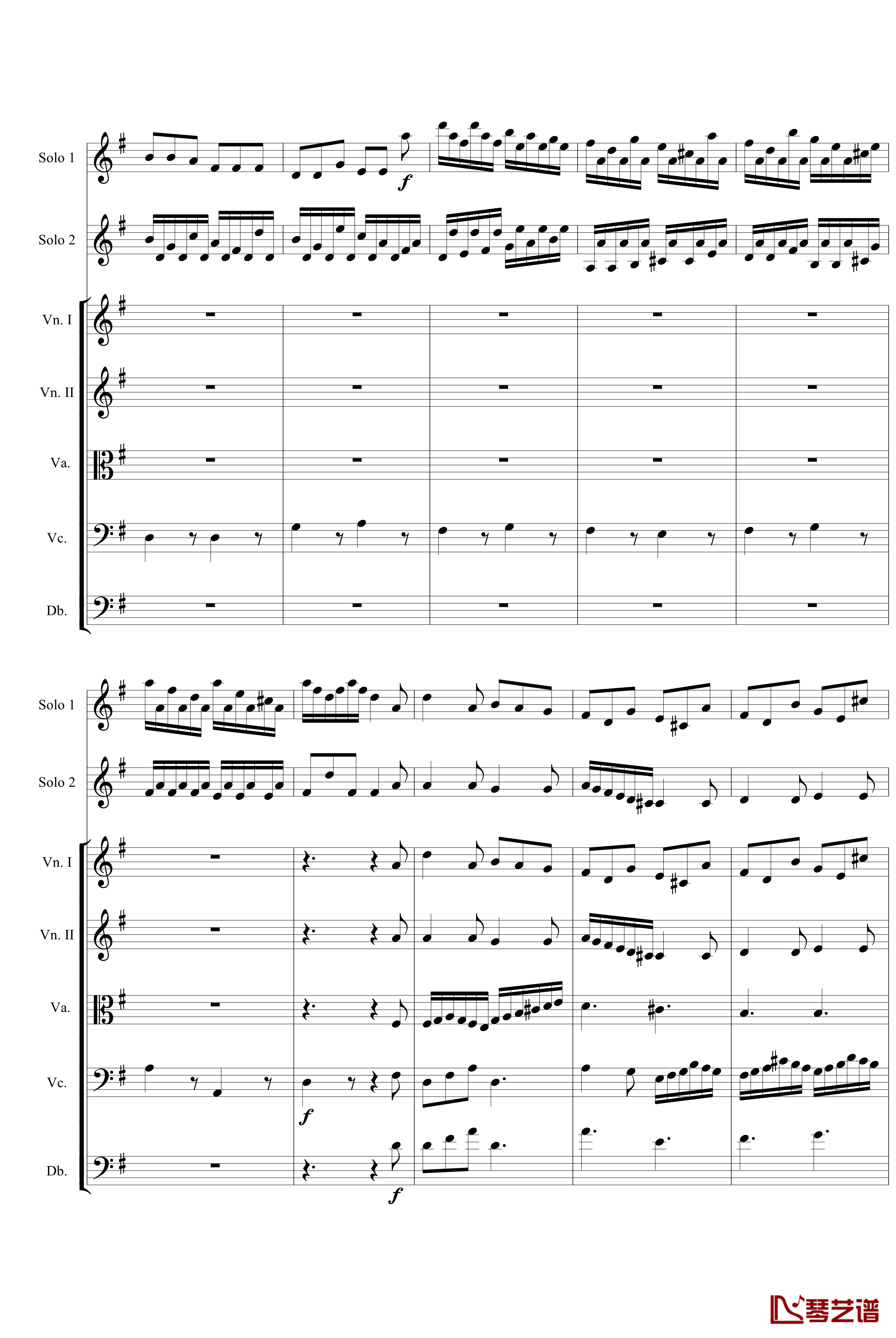 古典巴洛克钢琴谱-电琦爵士3