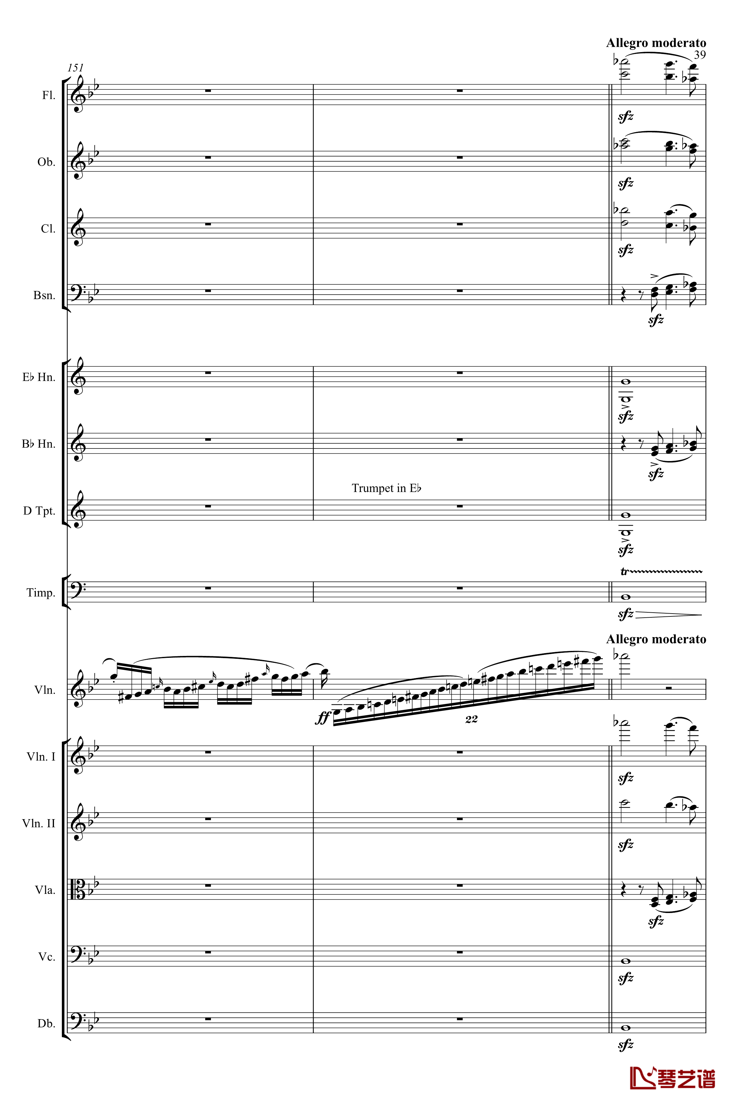 g小调第1小提琴协奏曲Op.26钢琴谱-第一乐章-Max Bruch39