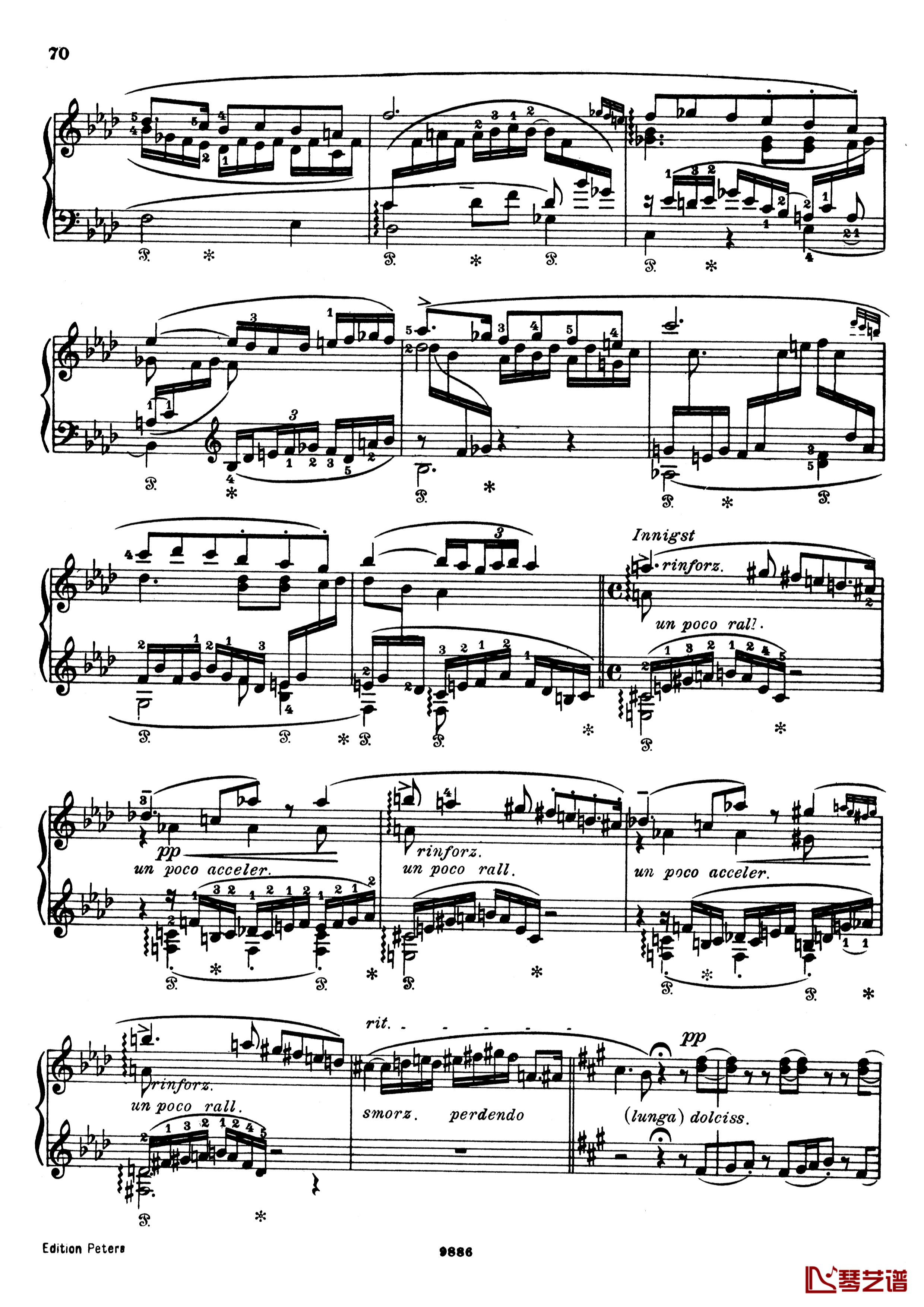 浮士德交响曲 S.108 第二乐章钢琴谱-李斯特3