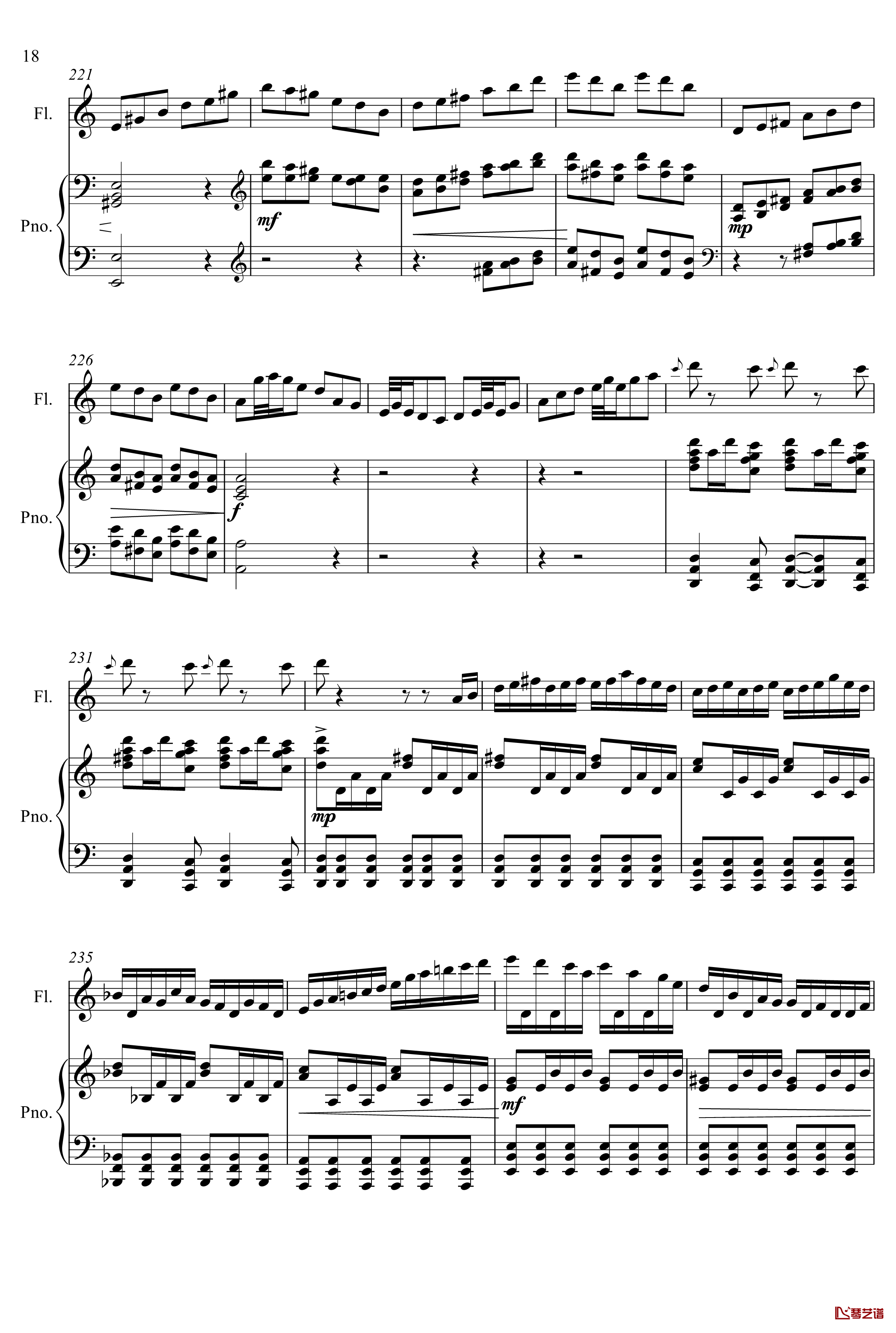 即兴曲3钢琴谱-yewwc18