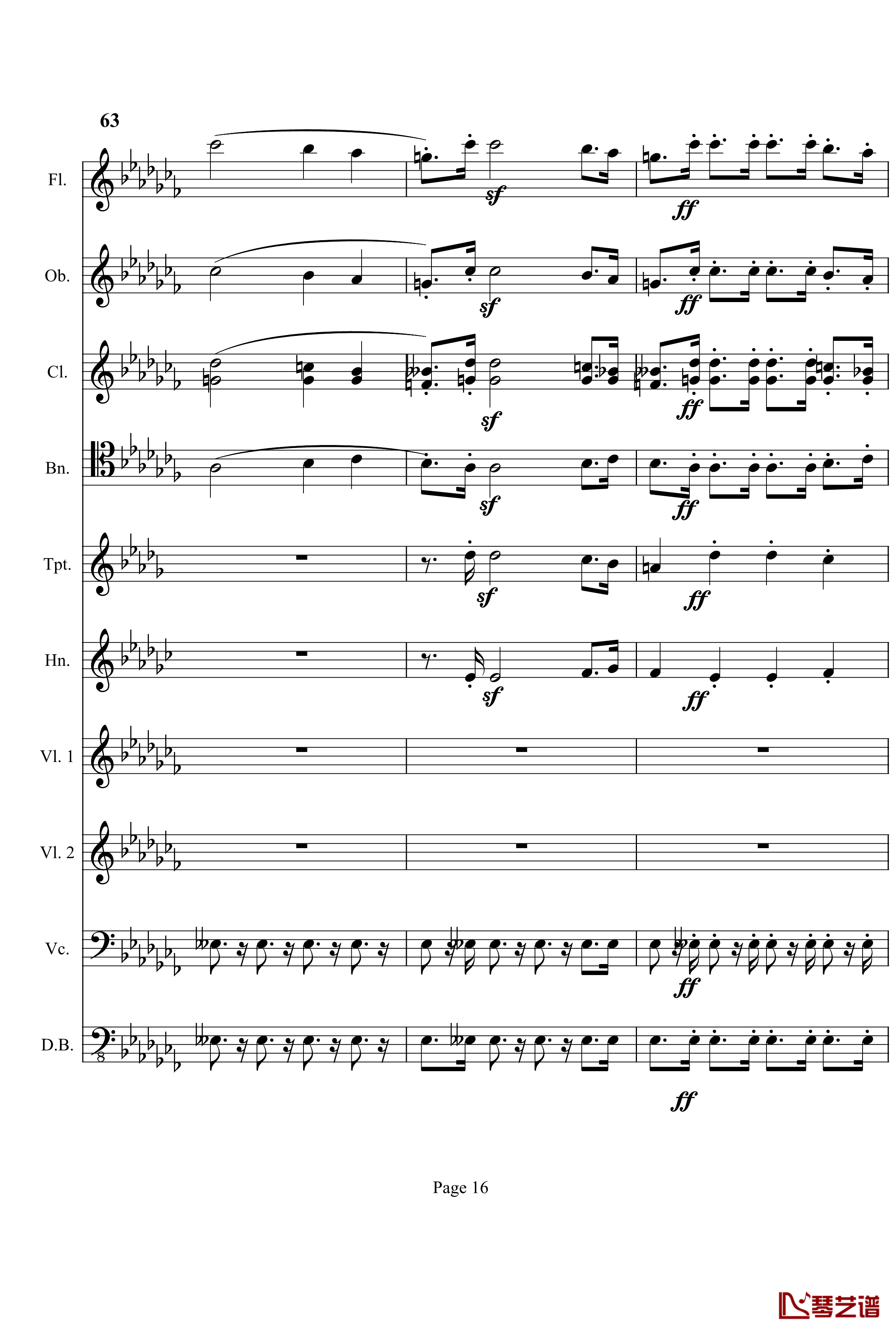 奏鸣曲之交响钢琴谱-第12首-Ⅲ-贝多芬-beethoven16