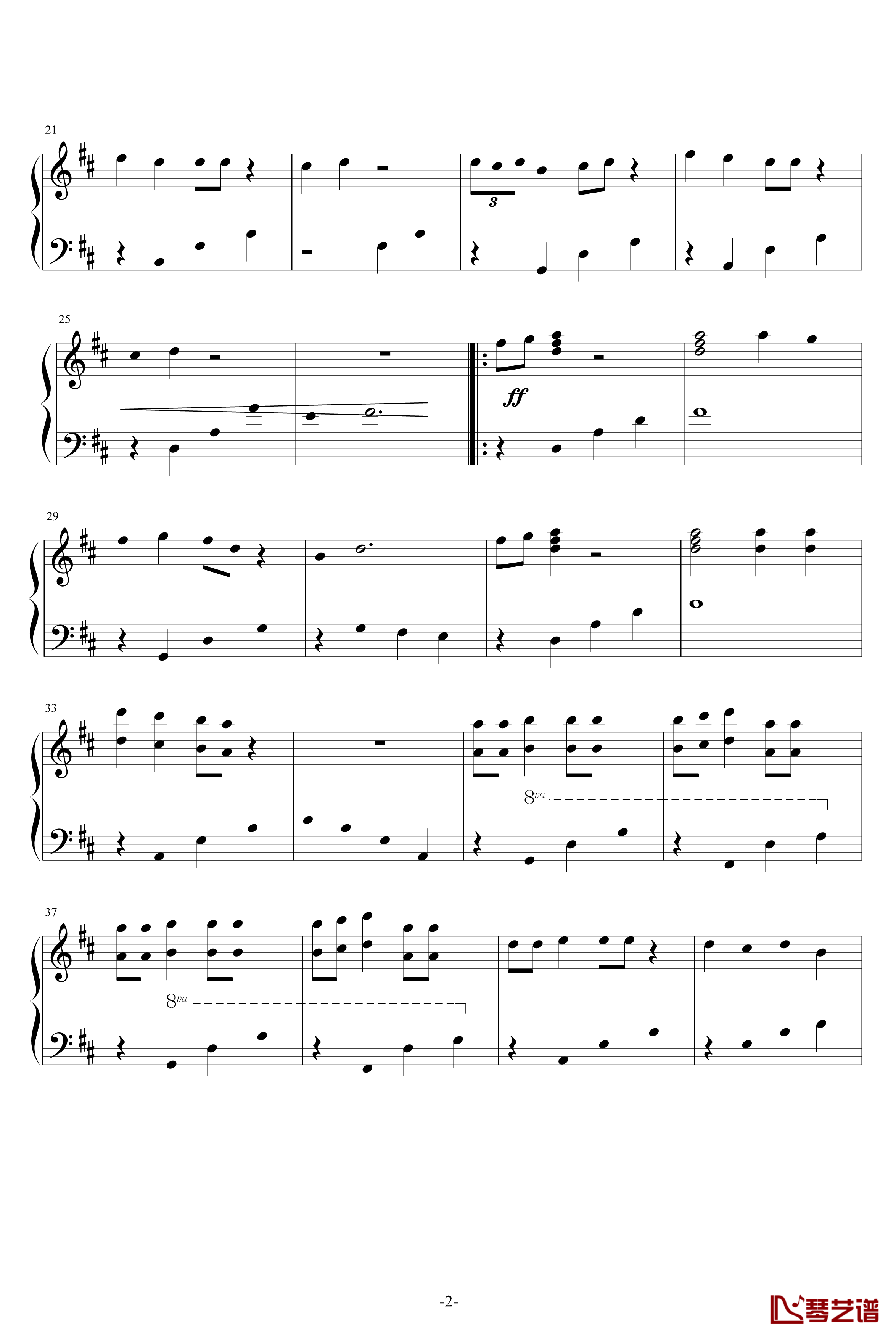 Violet钢琴谱-zhmvivian2
