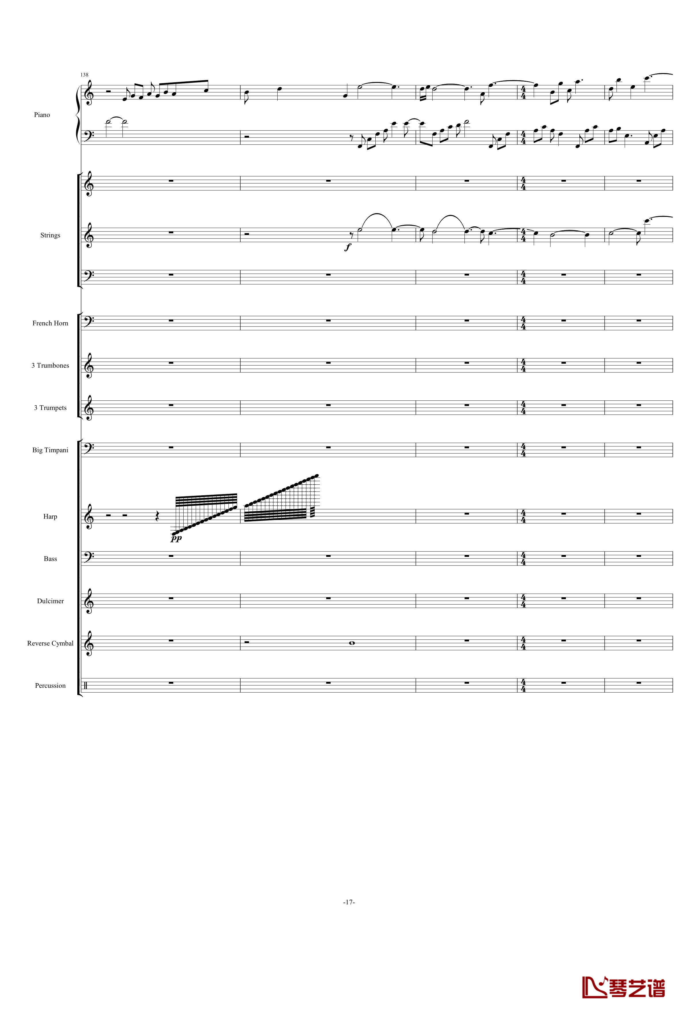 Santorini圣托里尼钢琴谱-完整版-雅尼17