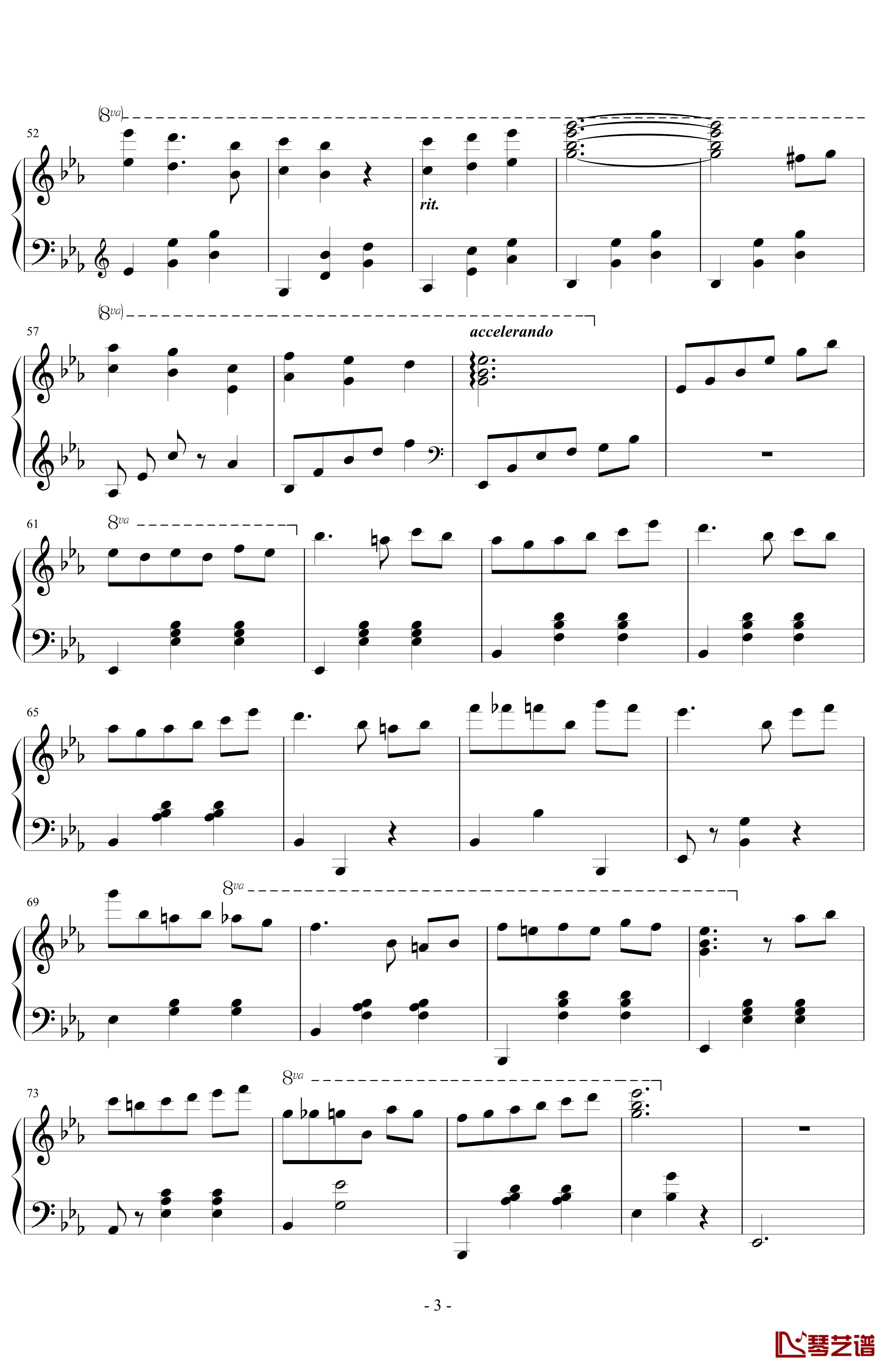 Birthday Waltz钢琴谱-Ku.Klux.Klan3