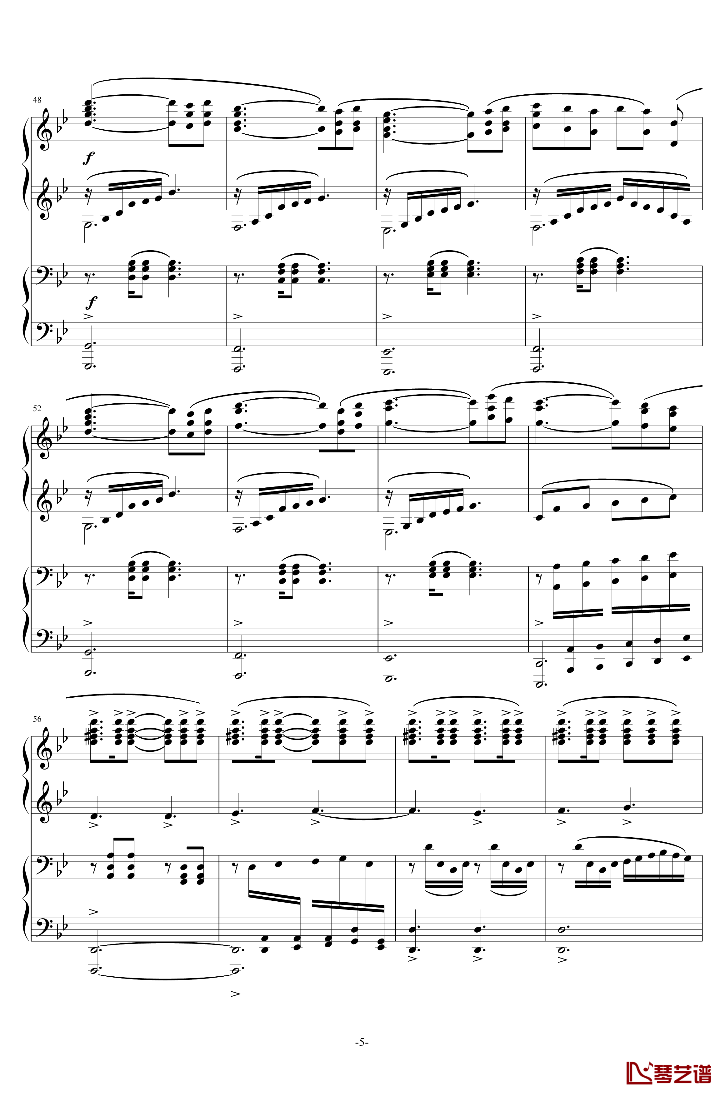 OST APOCALYPSIS NOCTIS 钢琴谱-Piano duet-最终幻想XV5