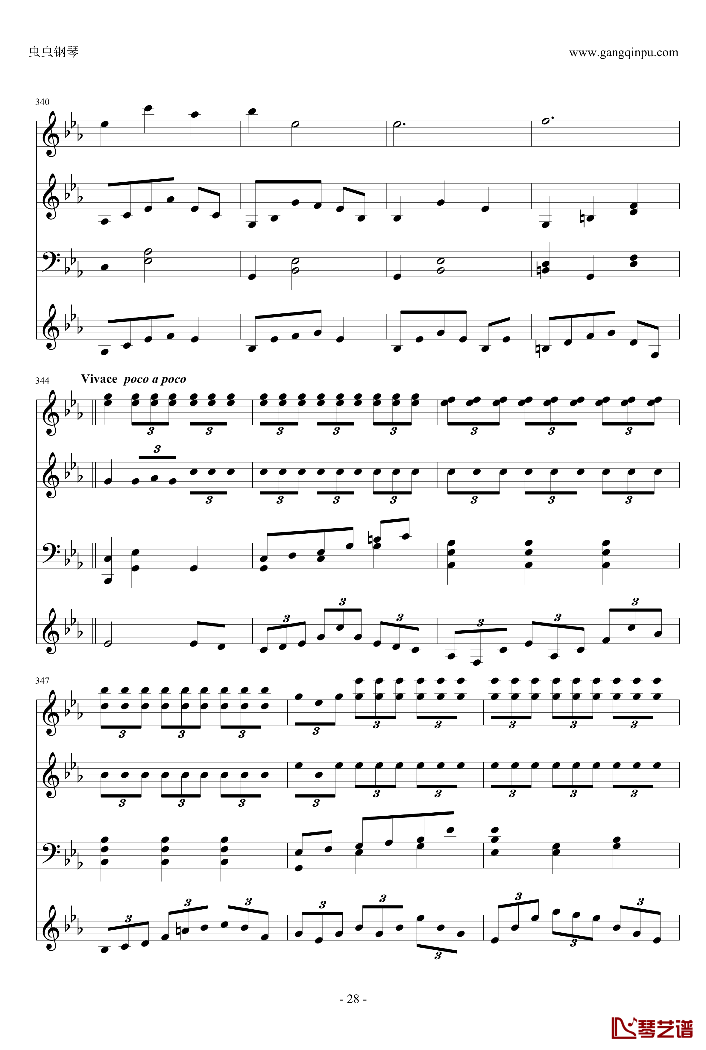 Moon Bridge-nzh1934-钢琴谱28