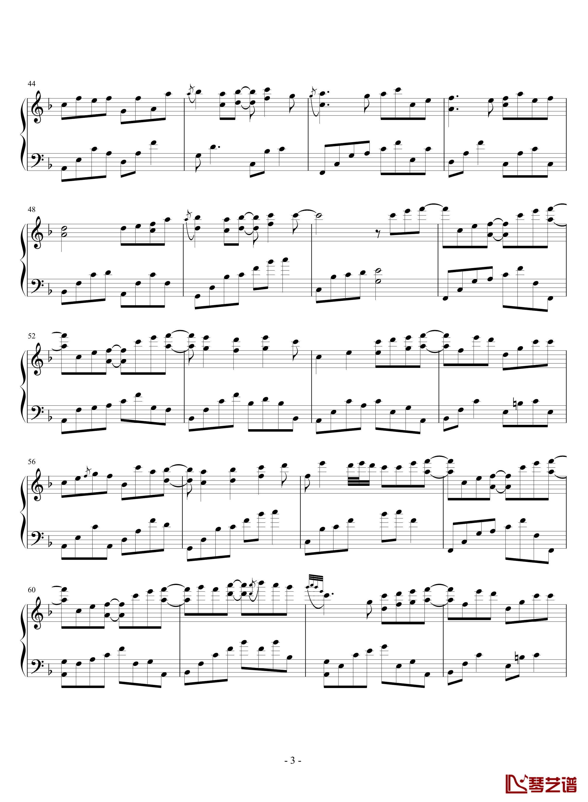 Love Me钢琴谱-SilverRay版-Yiruma3