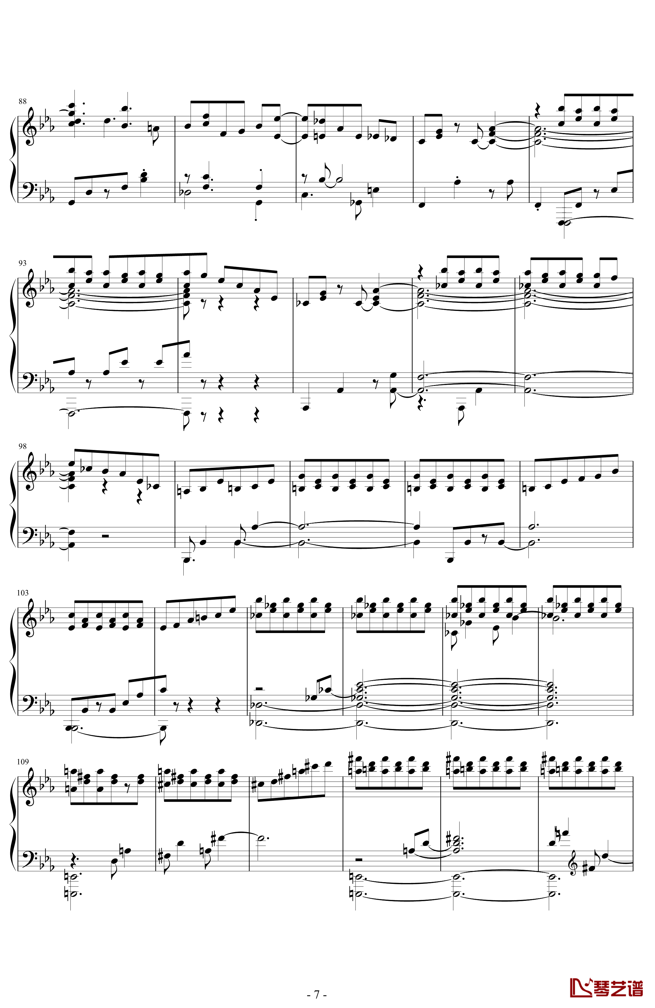 Concert Etude Op.40 No.2钢琴谱-Reverie-尼古拉·凯帕斯汀-Nikolai Kapustin7