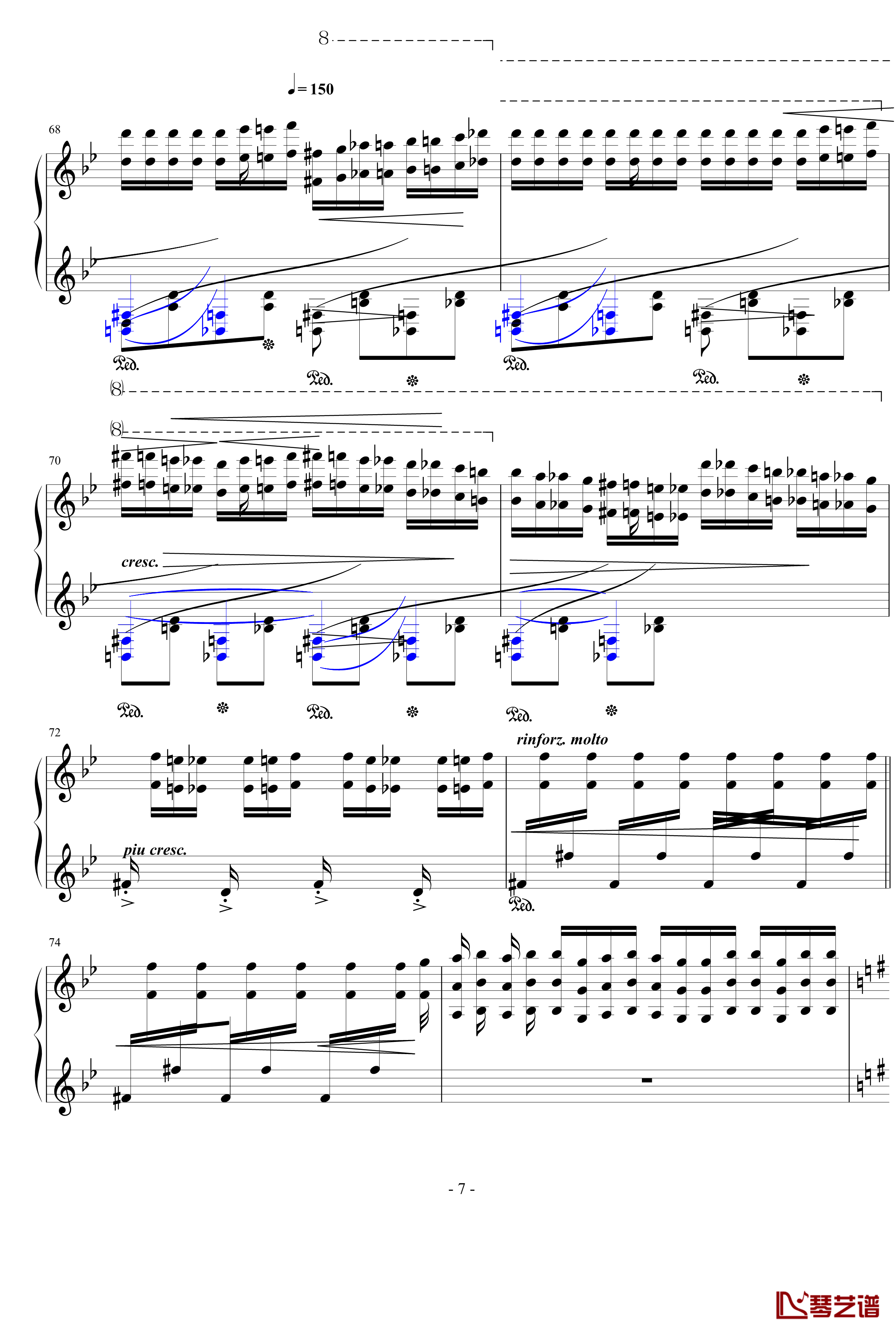 Grand Fantasia de Virtuosity钢琴谱-strikelzx7