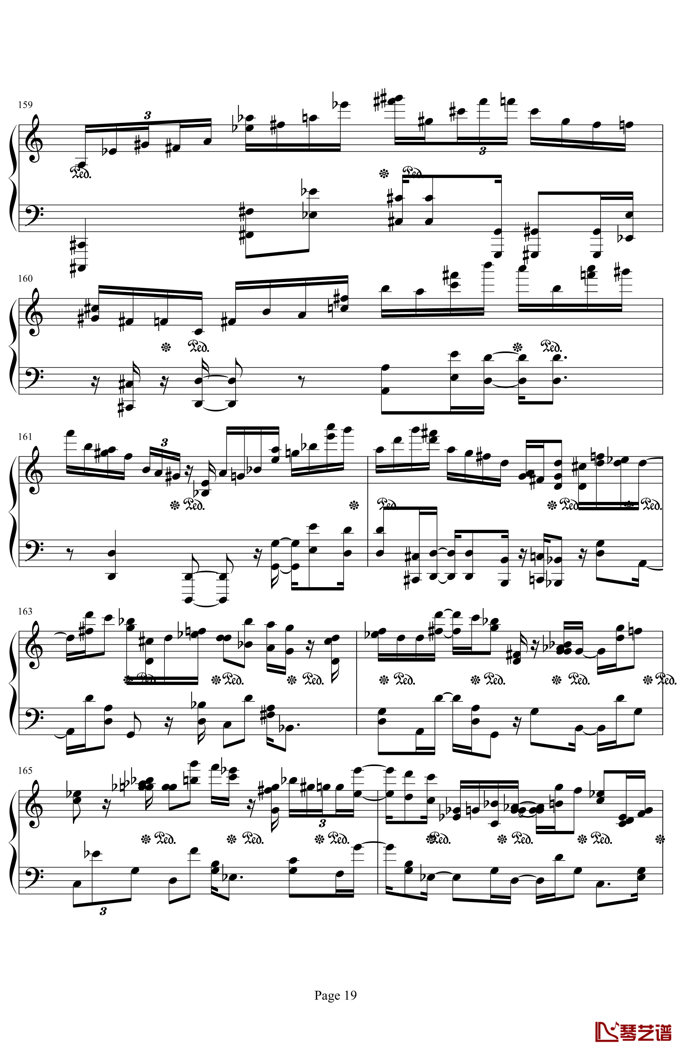 肖邦第二诙谐曲钢琴谱-肖邦-chopin19
