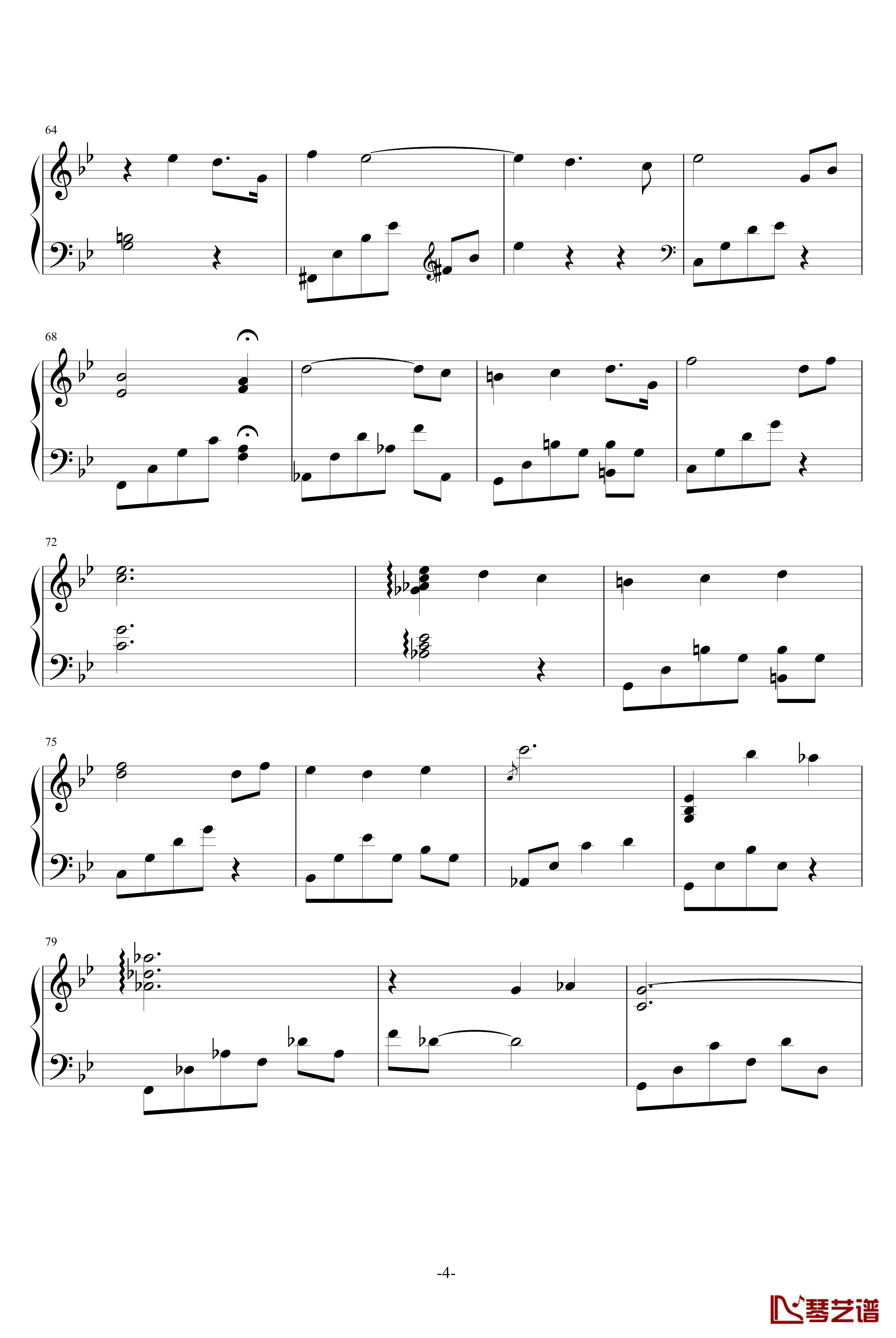 Eversince钢琴谱-Yiruma4