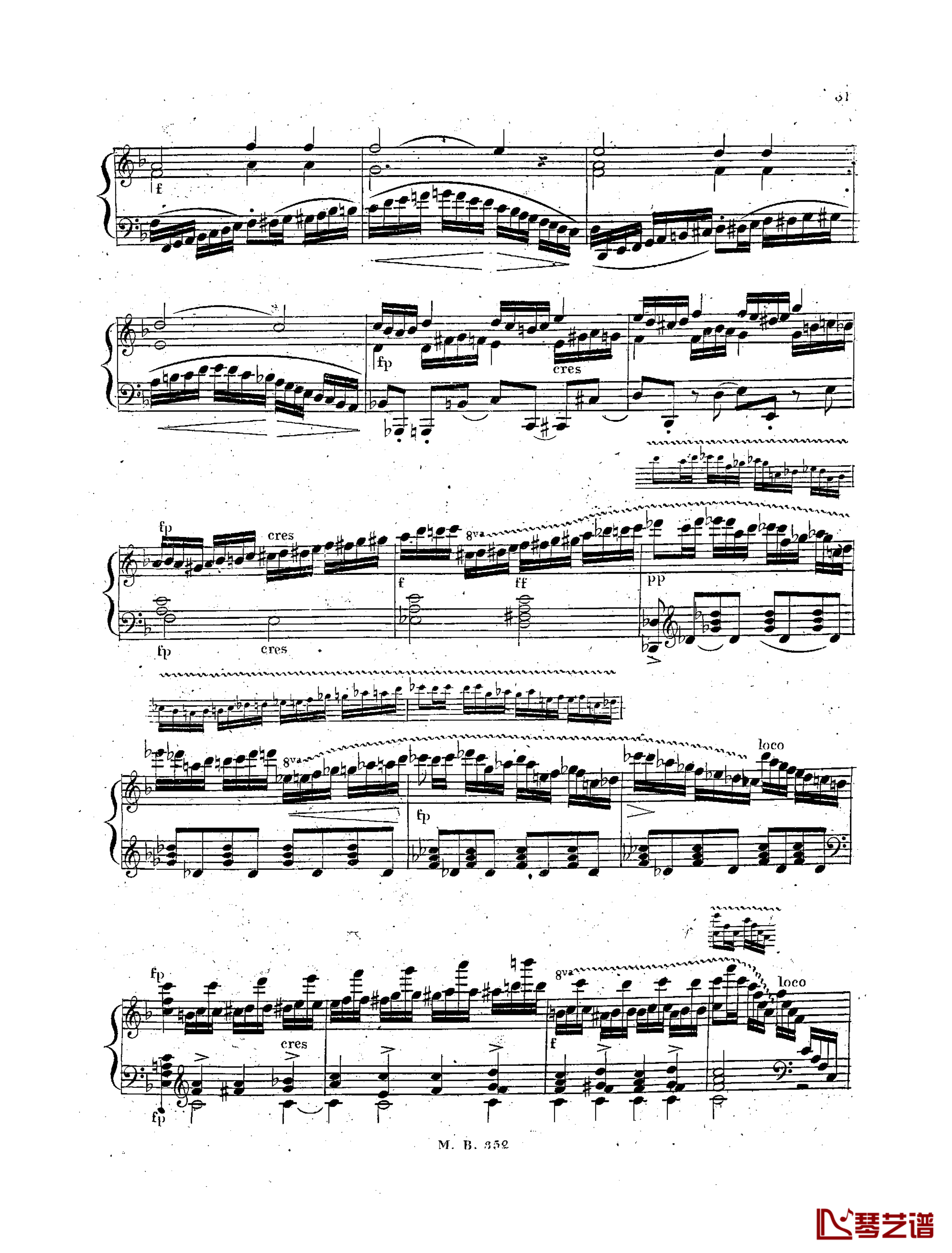  d小调第一钢琴协奏曲 Op.61  第三乐章钢琴谱-卡尔克布雷纳7