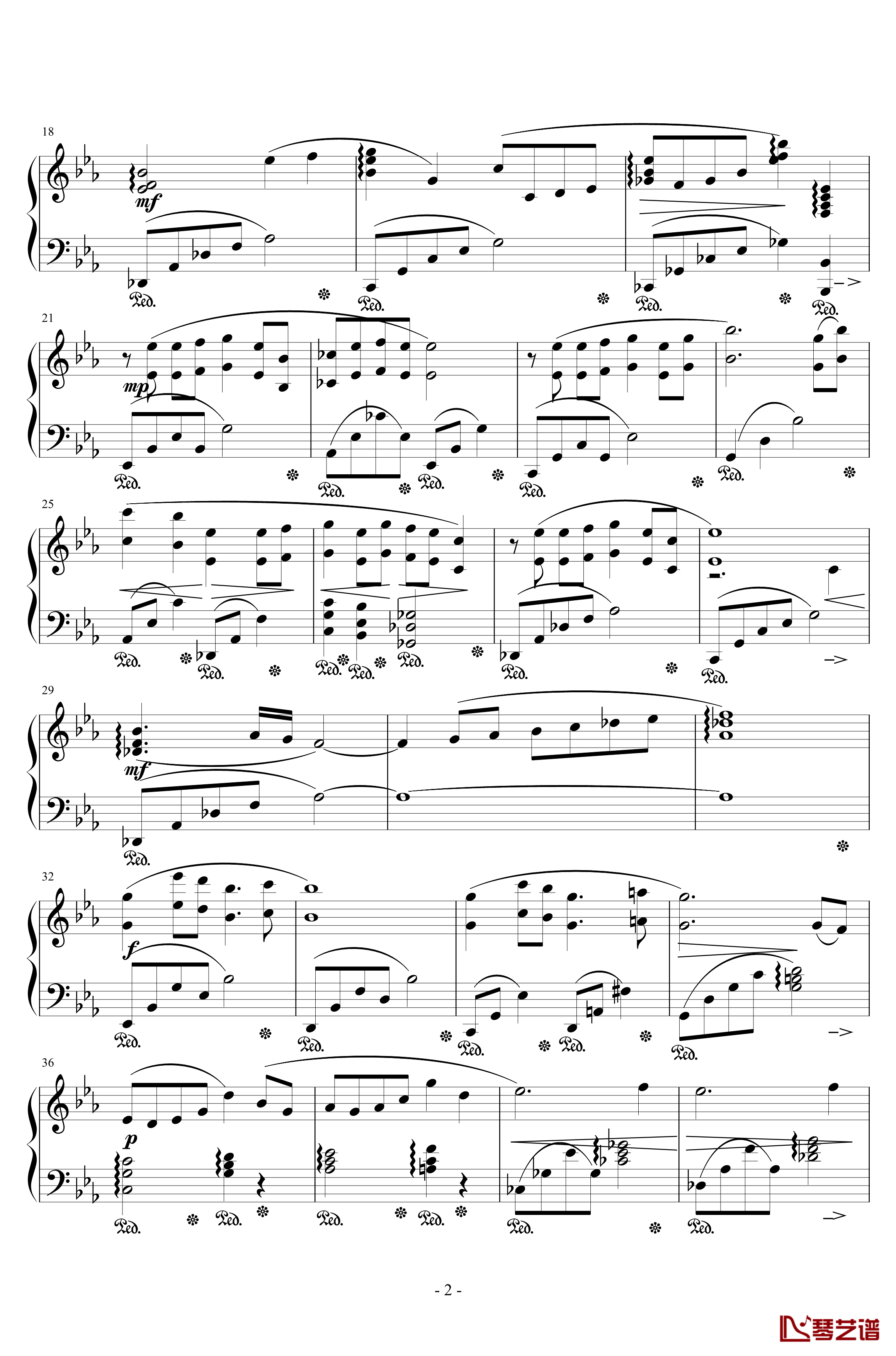 Fisherman's Horizon钢琴谱-交响乐版-最终幻想2