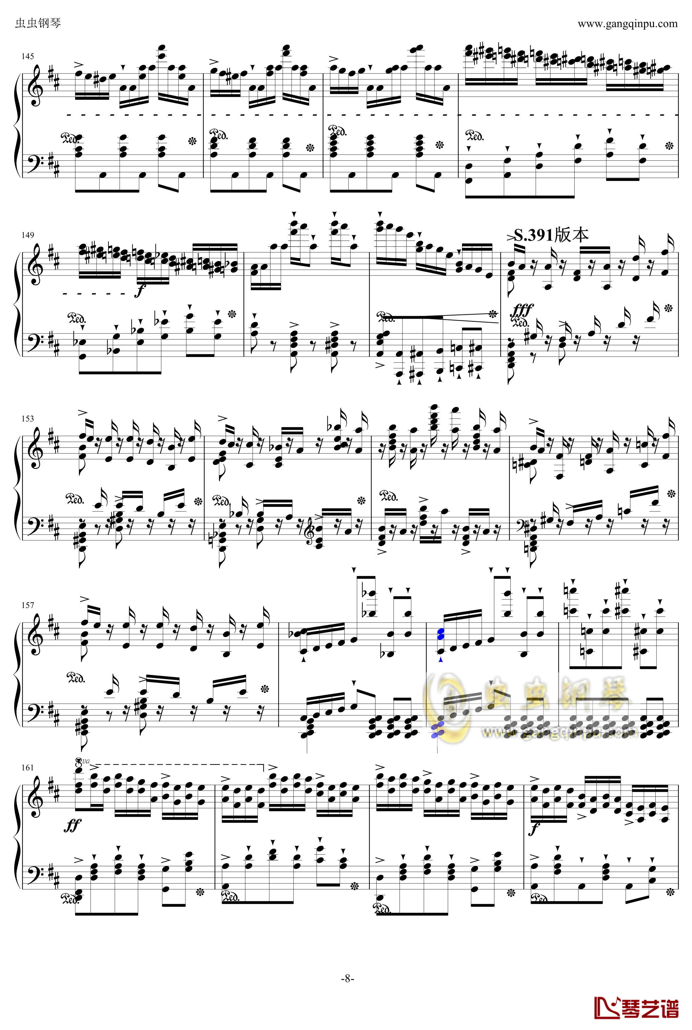 清教徒的回忆钢琴谱-引子和波兰舞曲-李斯特8