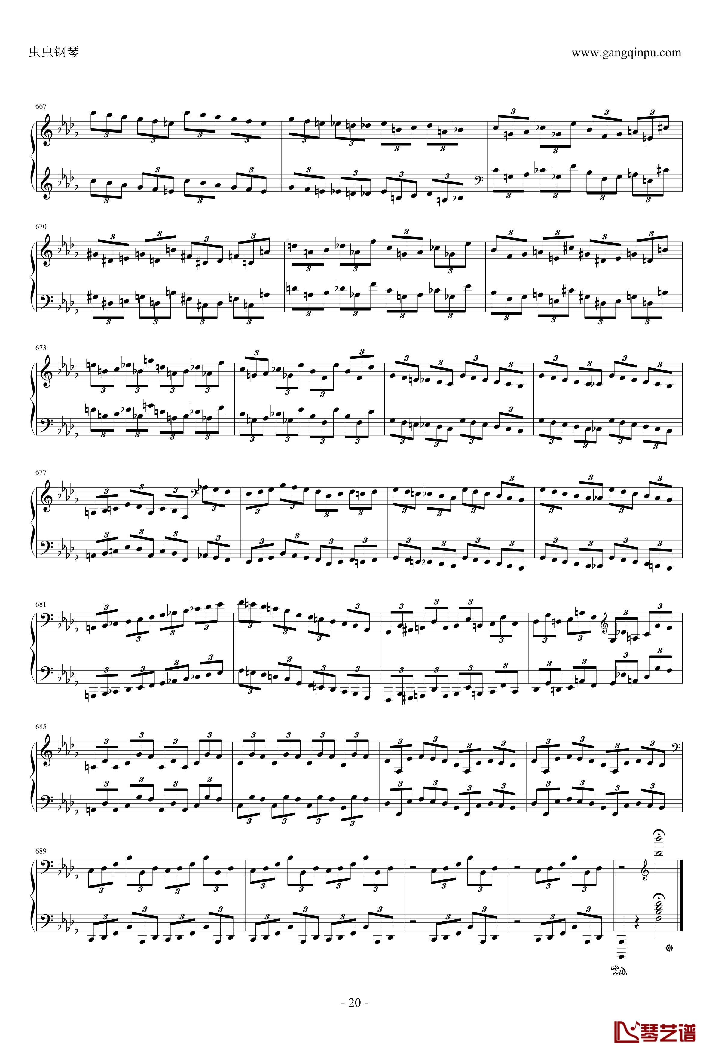 Sonata in B falt minor钢琴谱-S肖邦降b小调第二钢琴奏鸣曲 Op.3520