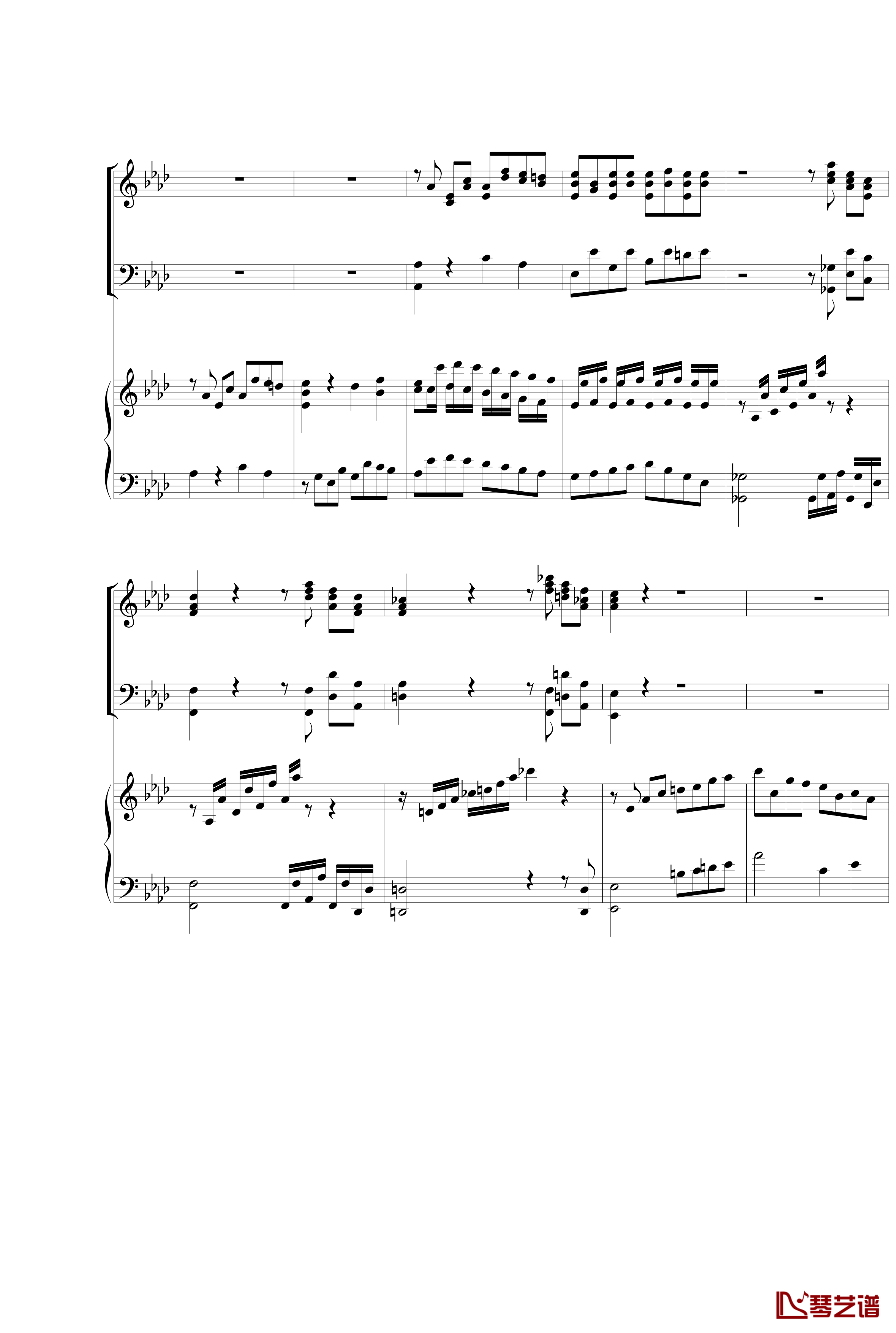 Piano Concerto钢琴谱 No.2-nzh193418