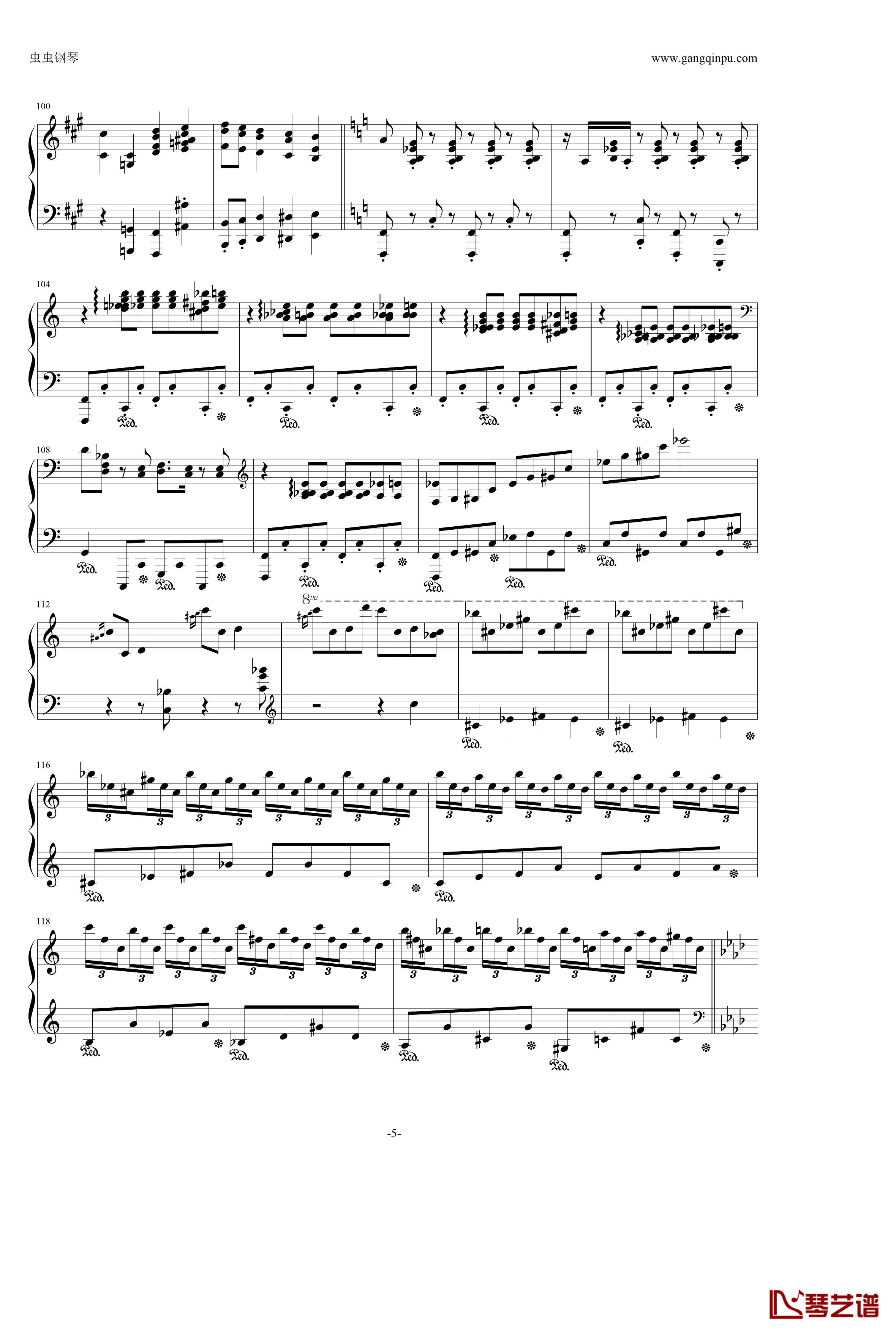 Full Monty钢琴谱-世界名曲5