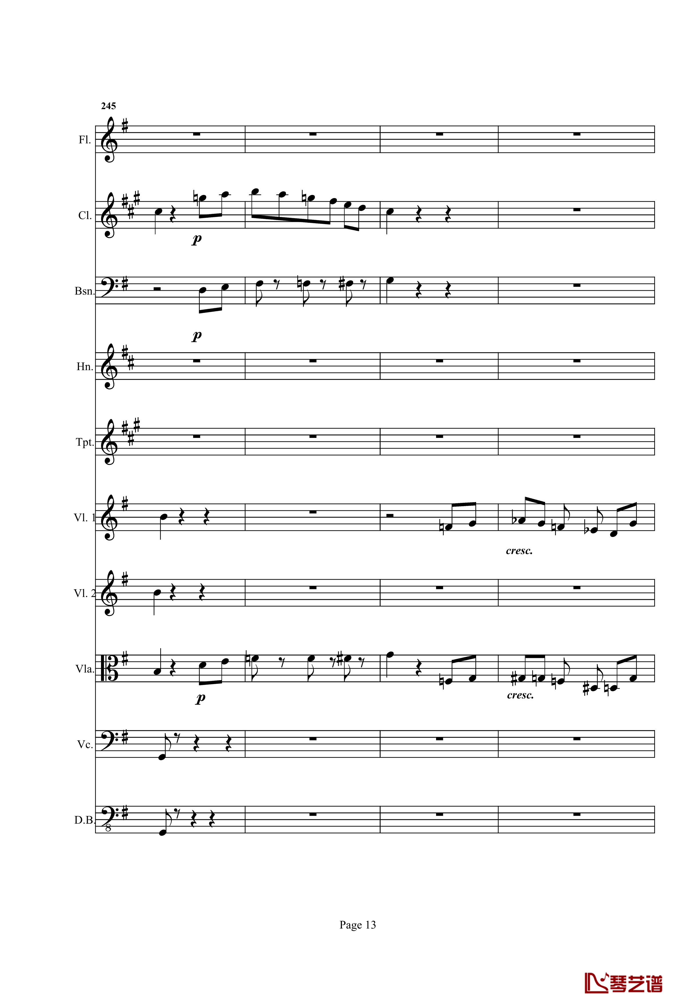 奏鸣曲之交响钢琴谱-第25首-Ⅰ-贝多芬-beethoven13