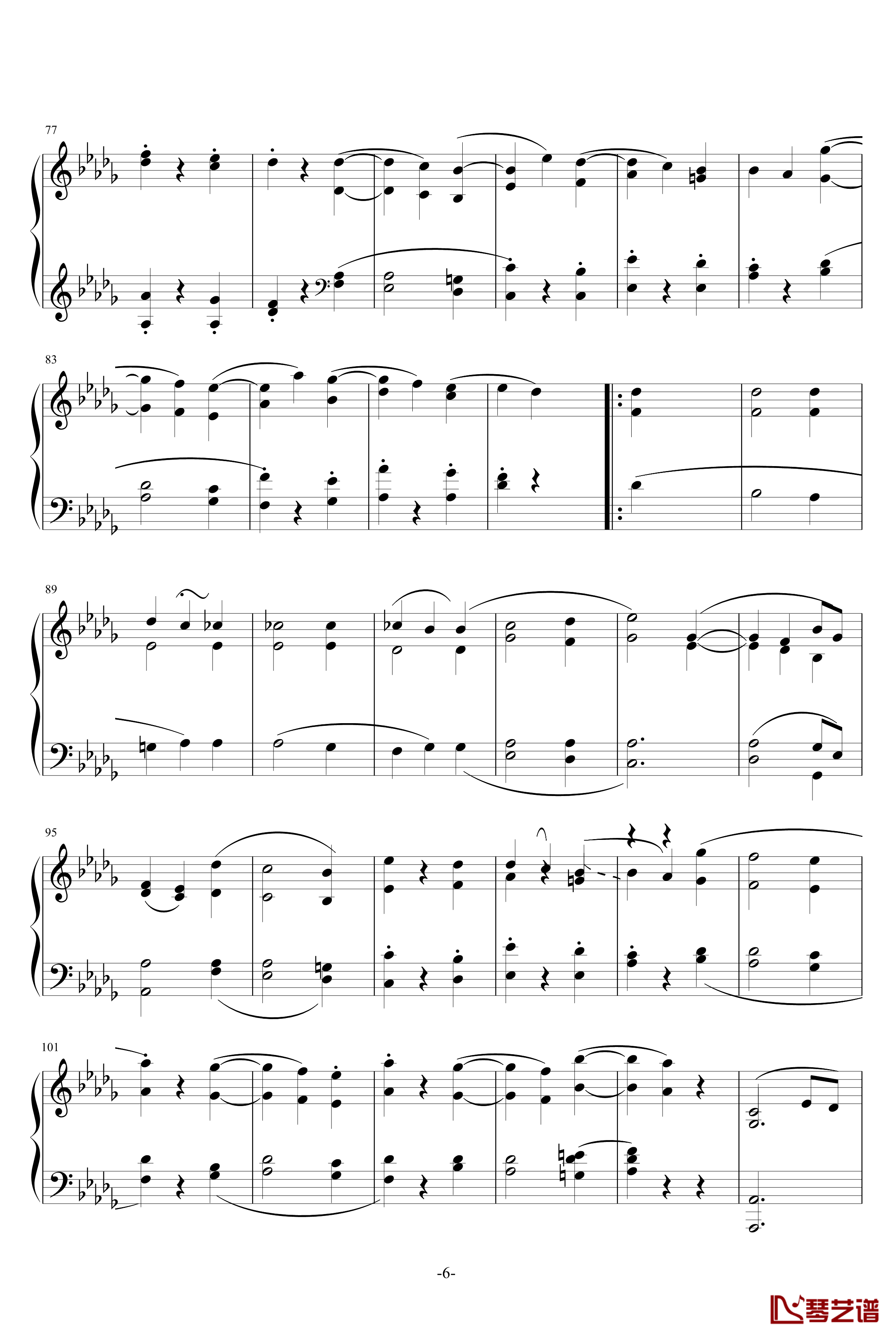 月光奏鸣曲钢琴谱-1，2，3乐章-贝多芬-beethoven6