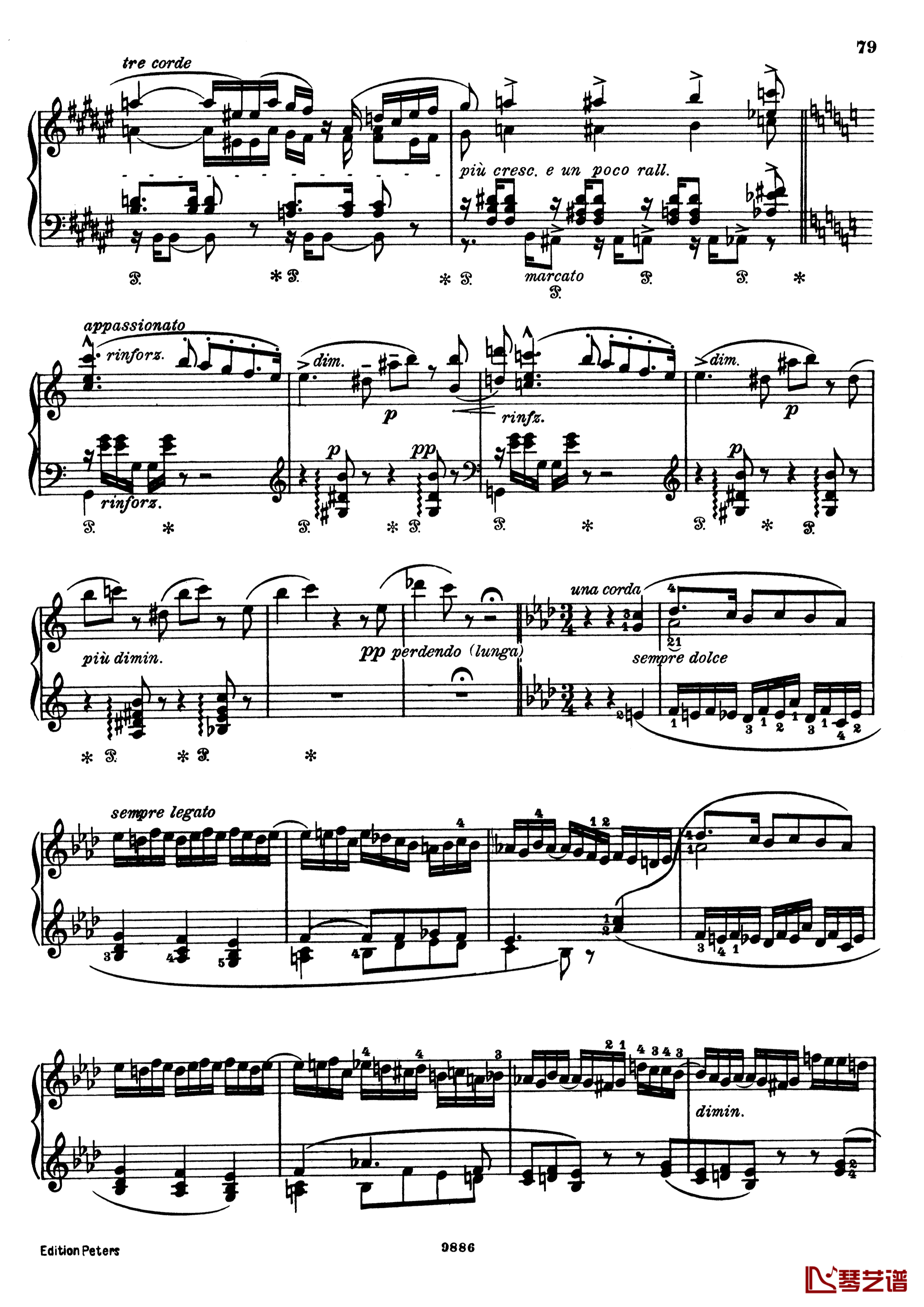 浮士德交响曲 S.108 第二乐章钢琴谱-李斯特12