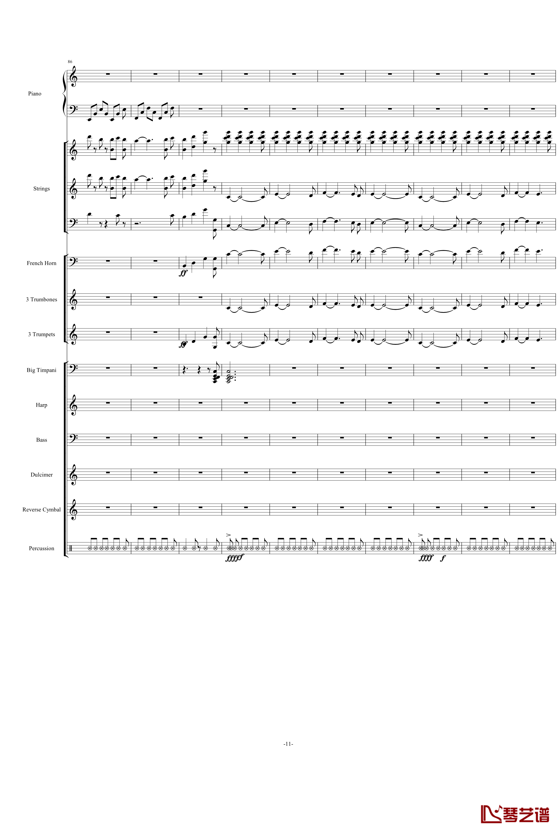 Santorini圣托里尼钢琴谱-完整版-雅尼11