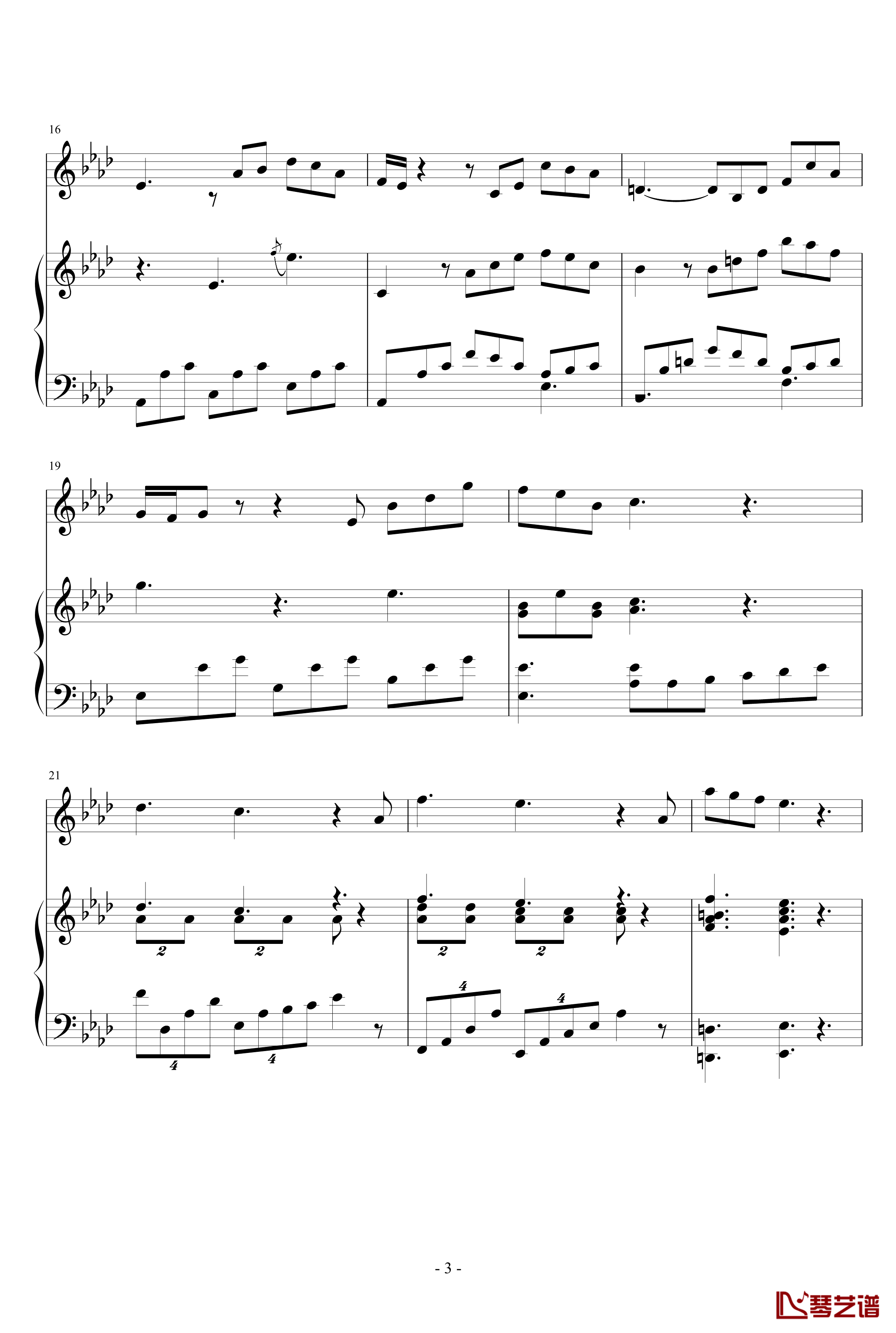 Art Song for winter钢琴谱-nzh19343