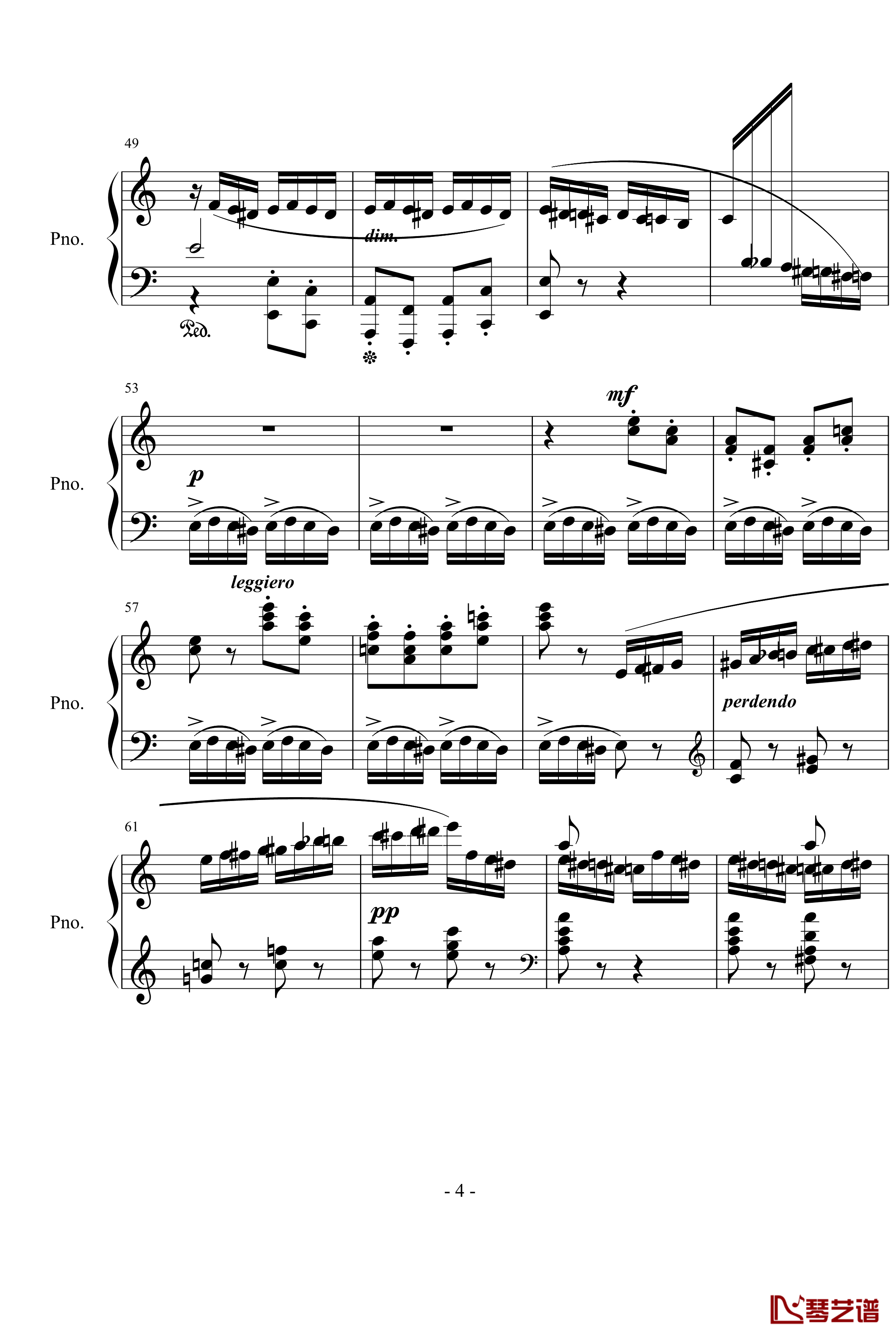 野蜂飞舞钢琴谱-大总谱-马克西姆-Maksim·Mrvica4