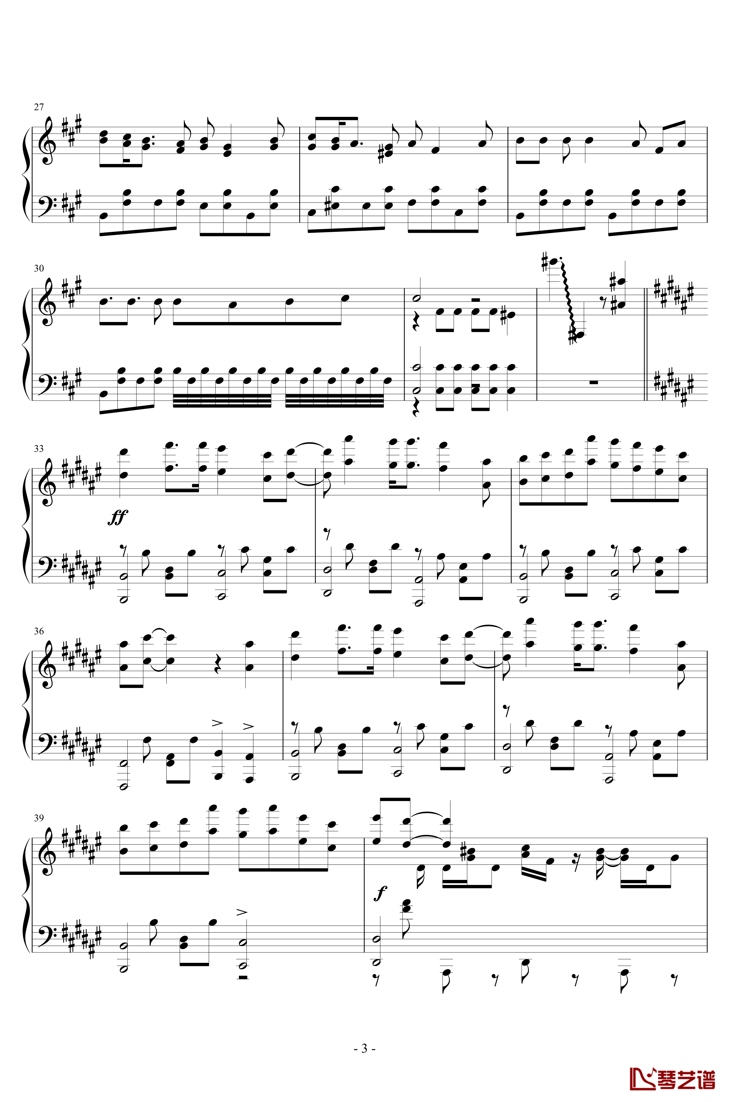 SNOBBISM钢琴谱 -Neru3