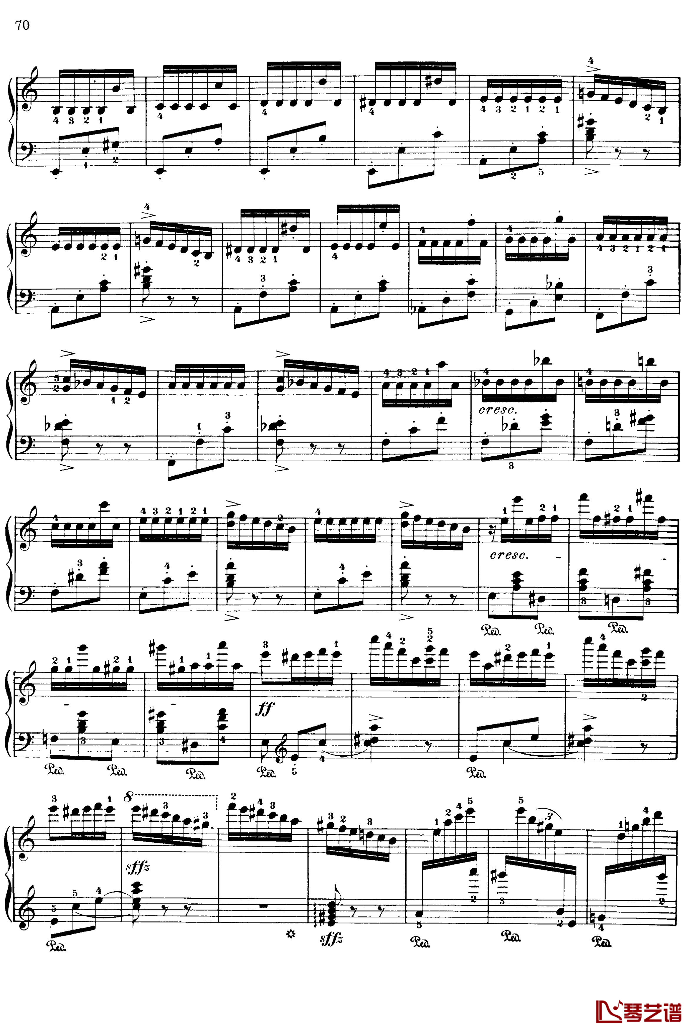 西班牙随想曲 Op.37钢琴谱-莫什科夫斯基-Moszkowski5