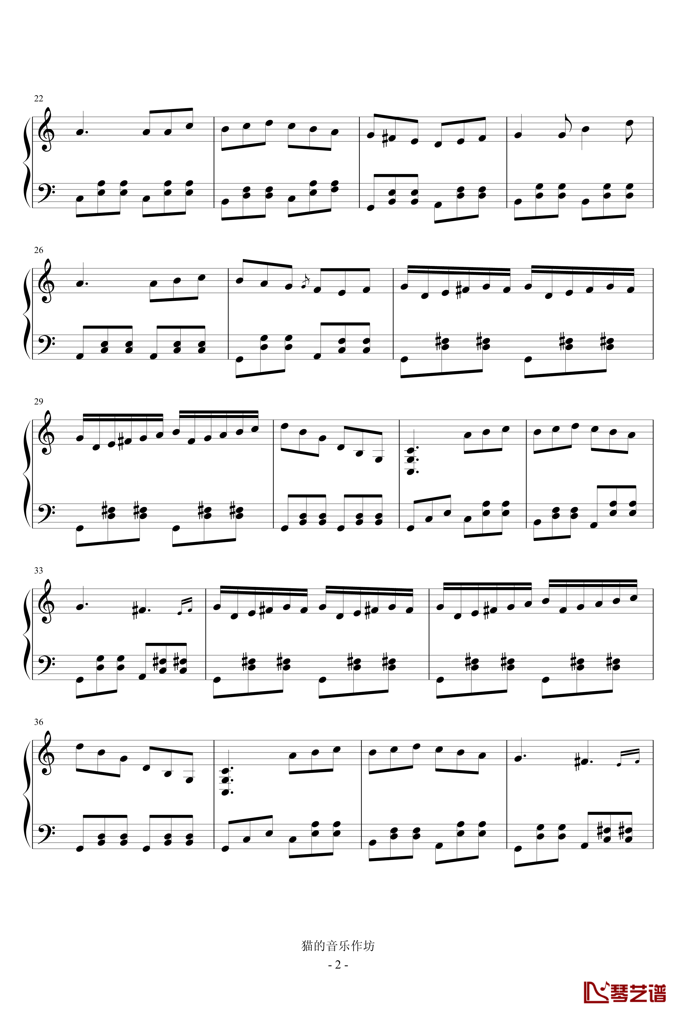 C大调奏鸣曲钢琴谱-三-布列瓦尔2