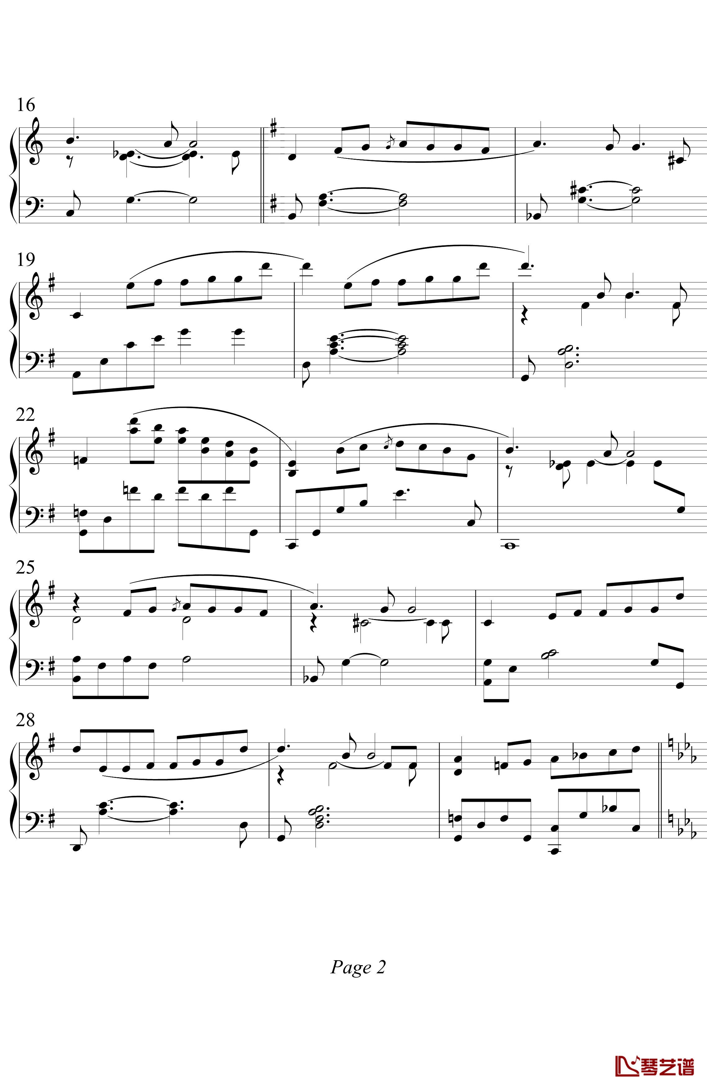 overture钢琴谱-Yiruma2