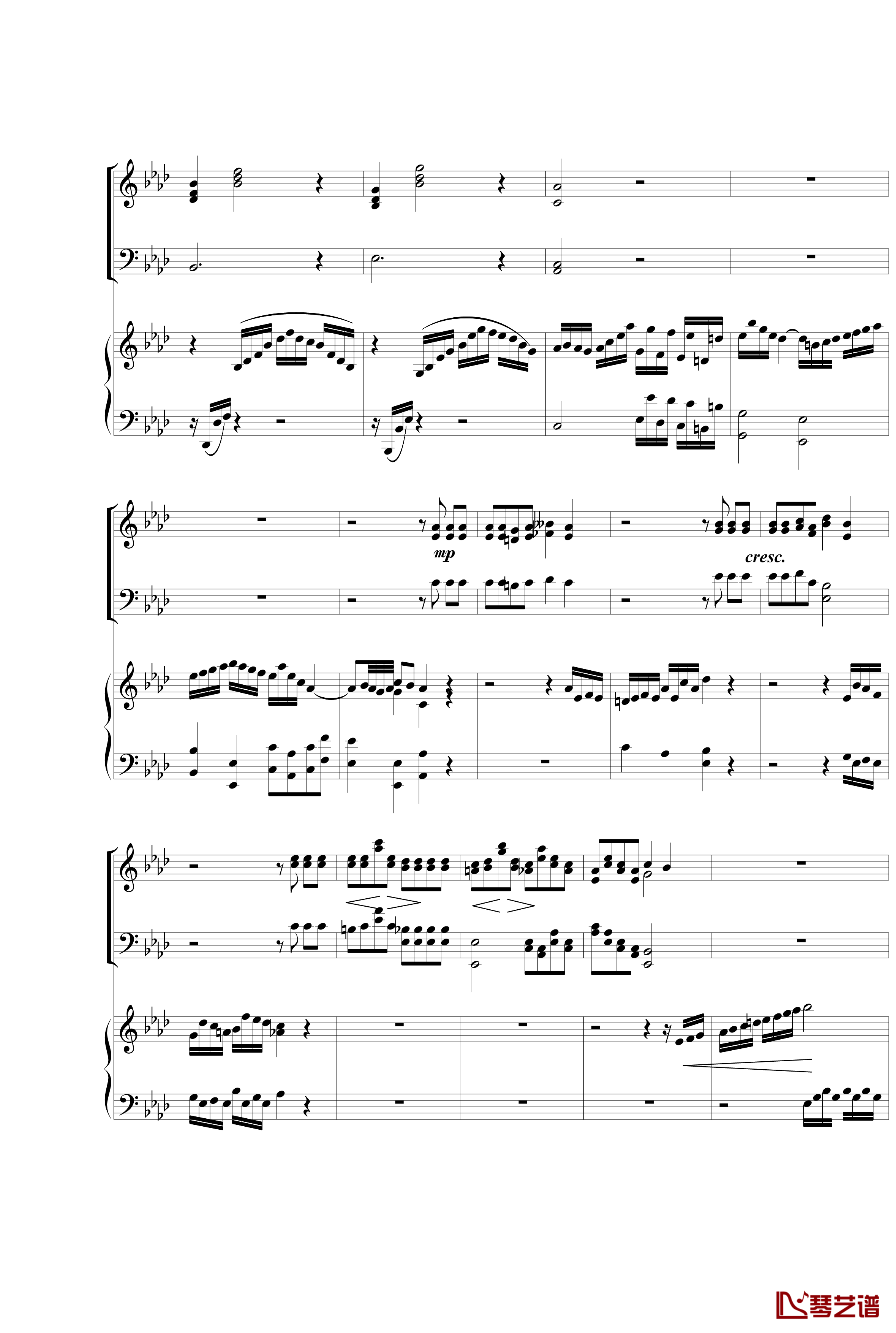 Piano Concerto钢琴谱 No.2-nzh19346