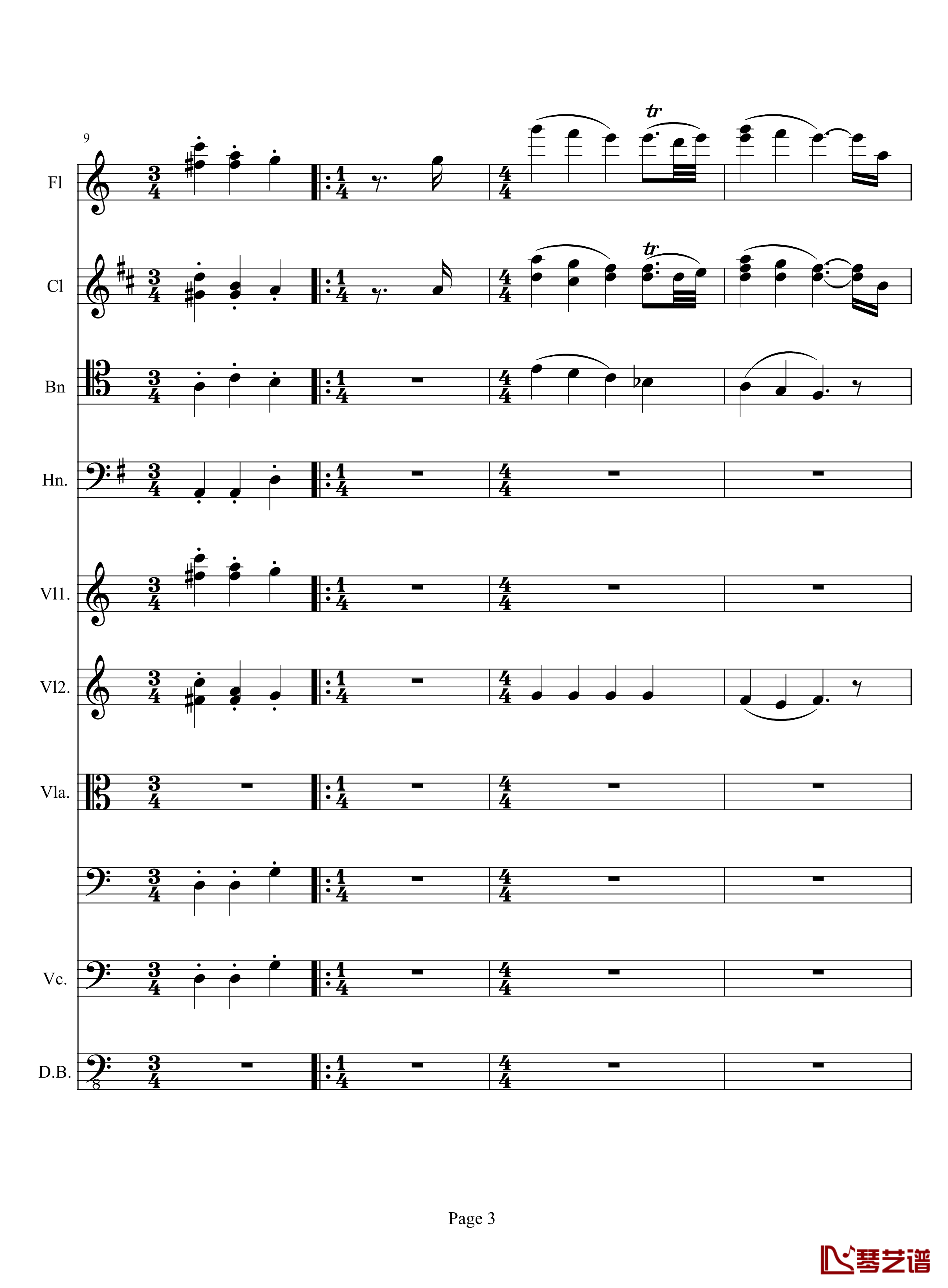奏鸣曲之交响钢琴谱-第10首-2-贝多芬-beethoven3