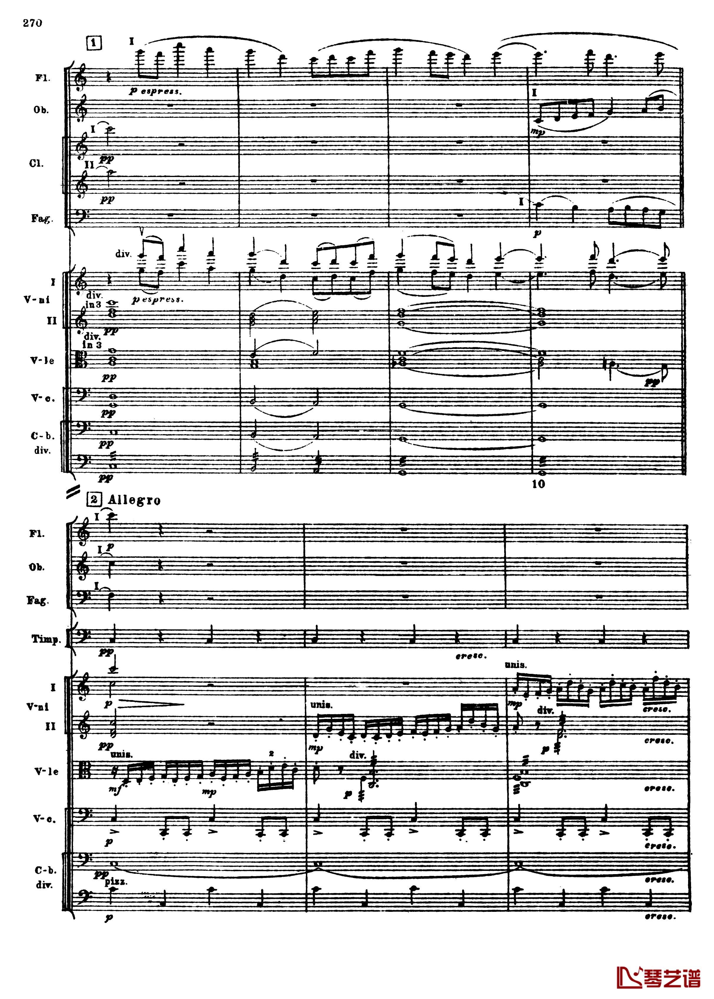 普罗科菲耶夫第三钢琴协奏曲钢琴谱-总谱-普罗科非耶夫2