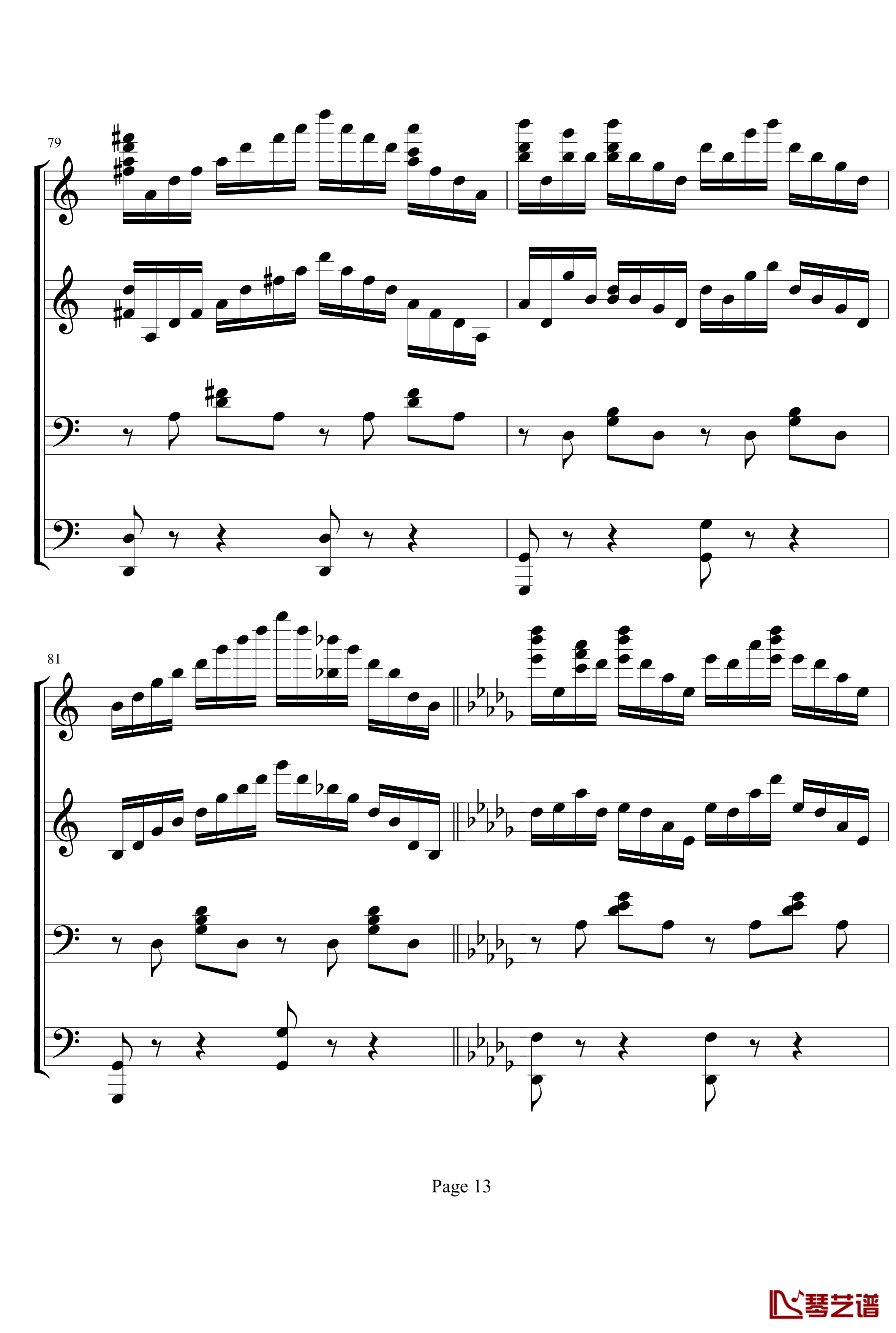 V3钢琴谱-贝多芬-beethoven13