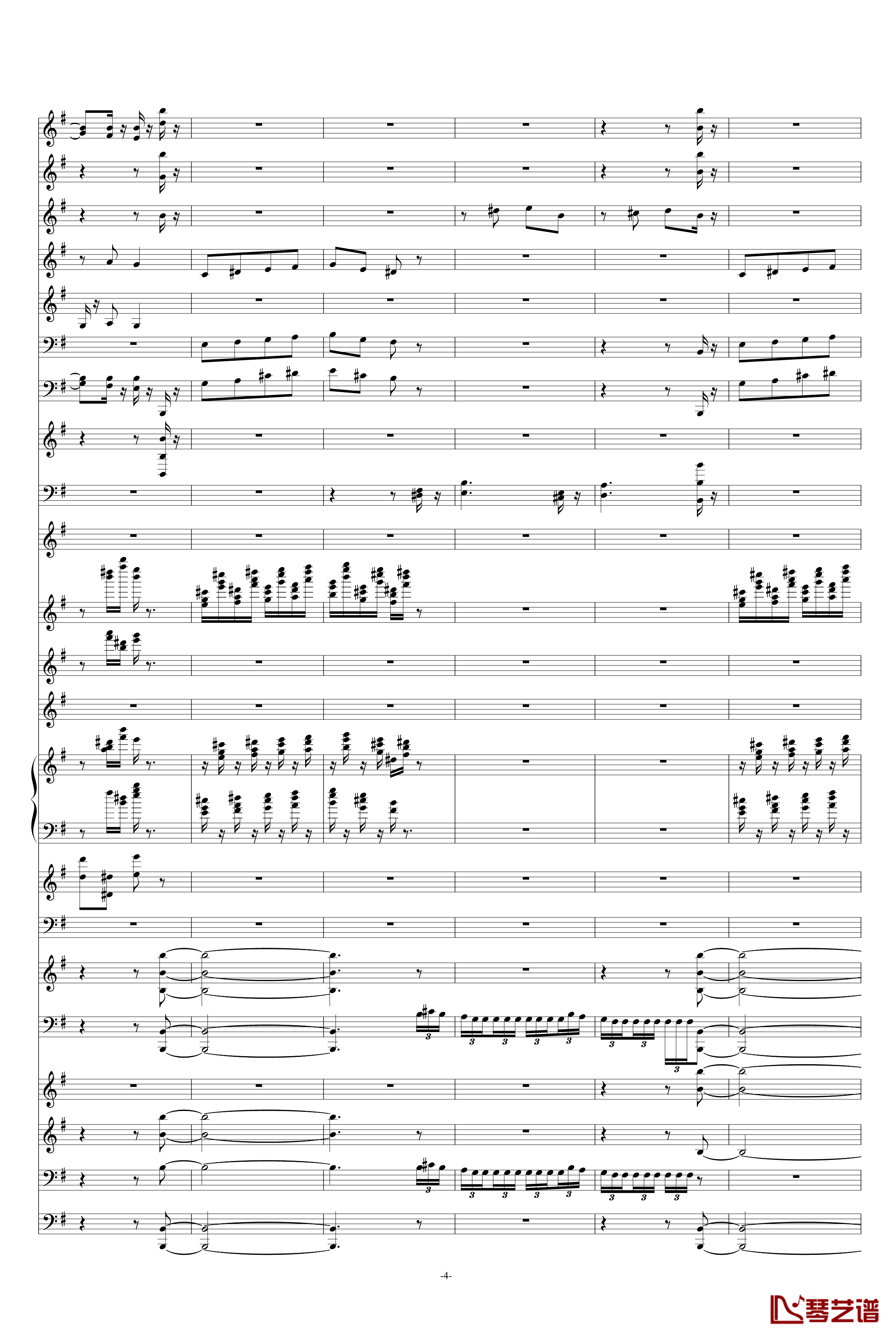 糖果仙子舞曲钢琴谱-柴科夫斯基-Peter Ilyich Tchaikovsky4