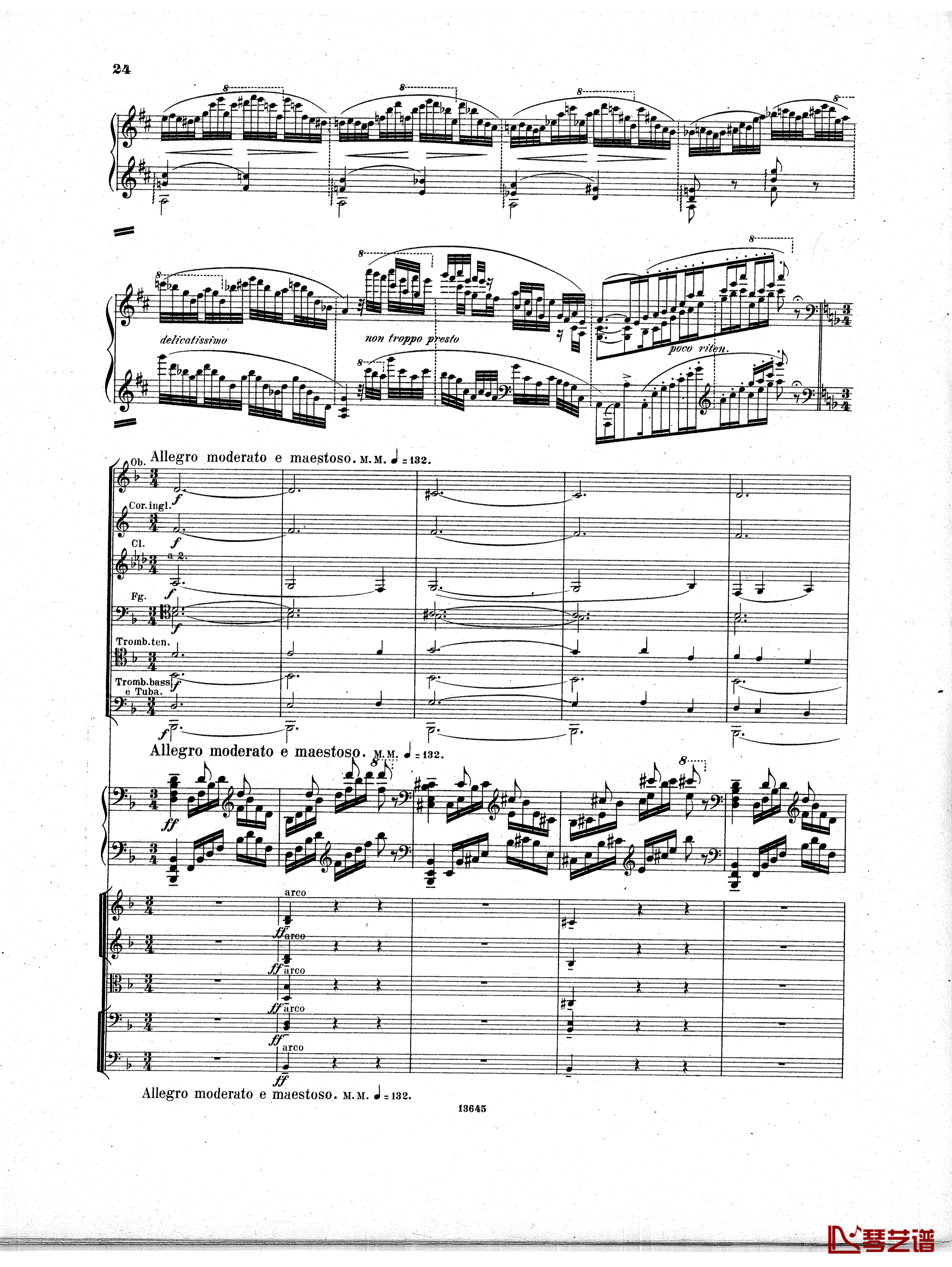 Lyapunov 降E小调第一钢琴协奏曲 Op.4钢琴谱-Lyapunov23
